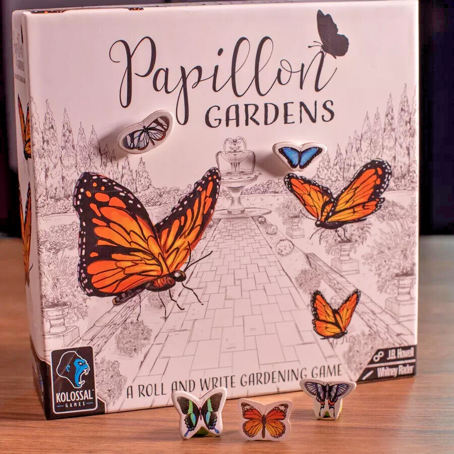 🏡🦋NIS Papillon Gardens (KS Edition) Board Game – ROLL & STAMP Butterfly 🦋🏡