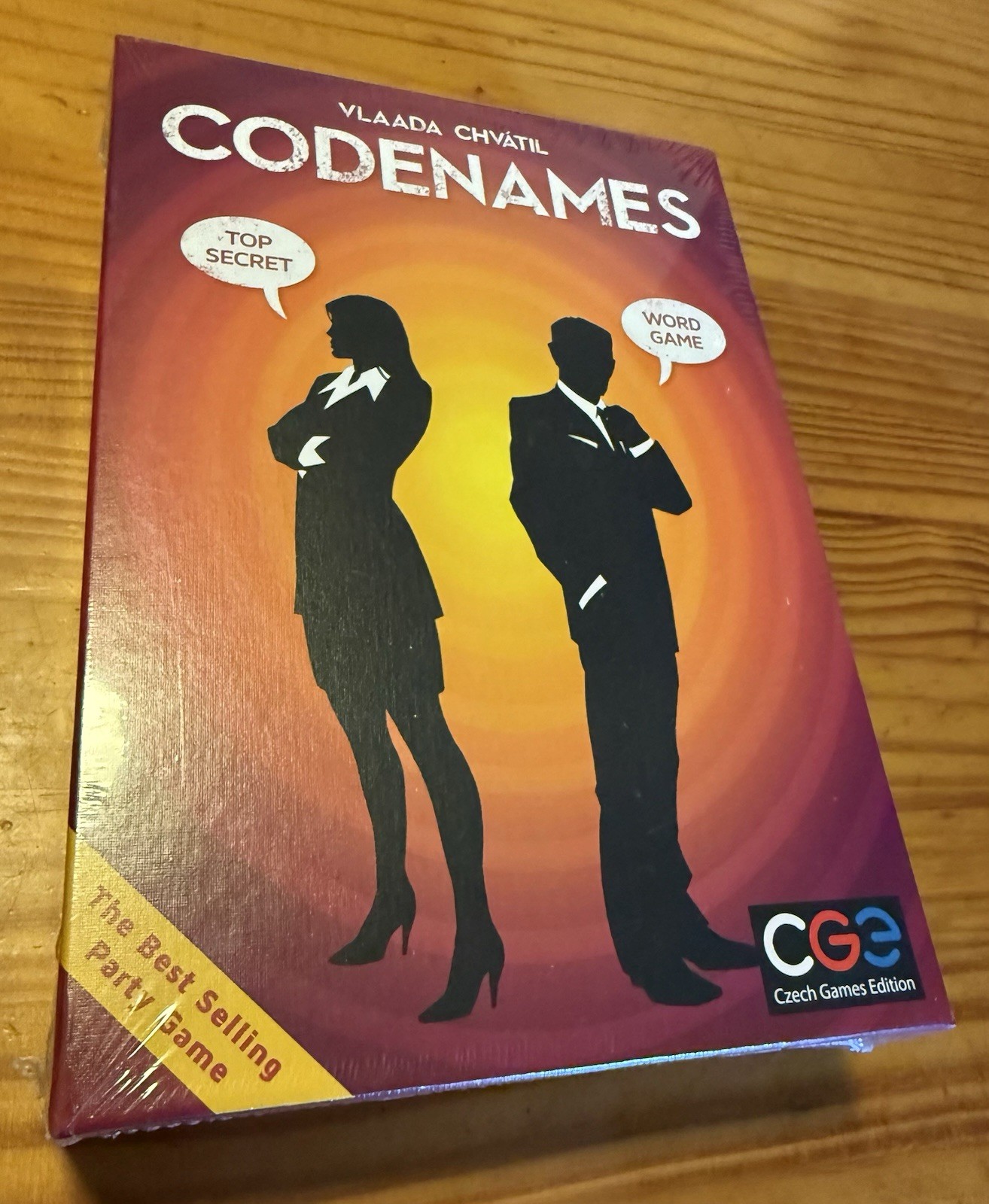 Czech Games Edition Vlaada Chvatil Codenames Top Secret Word Card Board Game Vd9