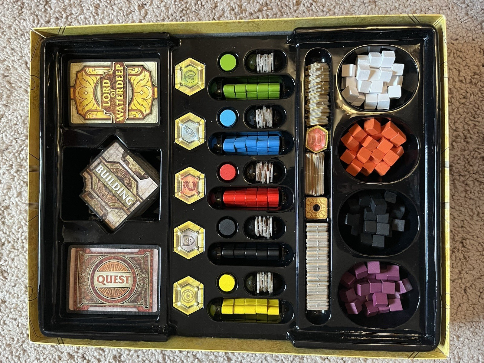 Lords of Waterdeep Dungeons and Dragons Board Game Wizards of the Coast Complete