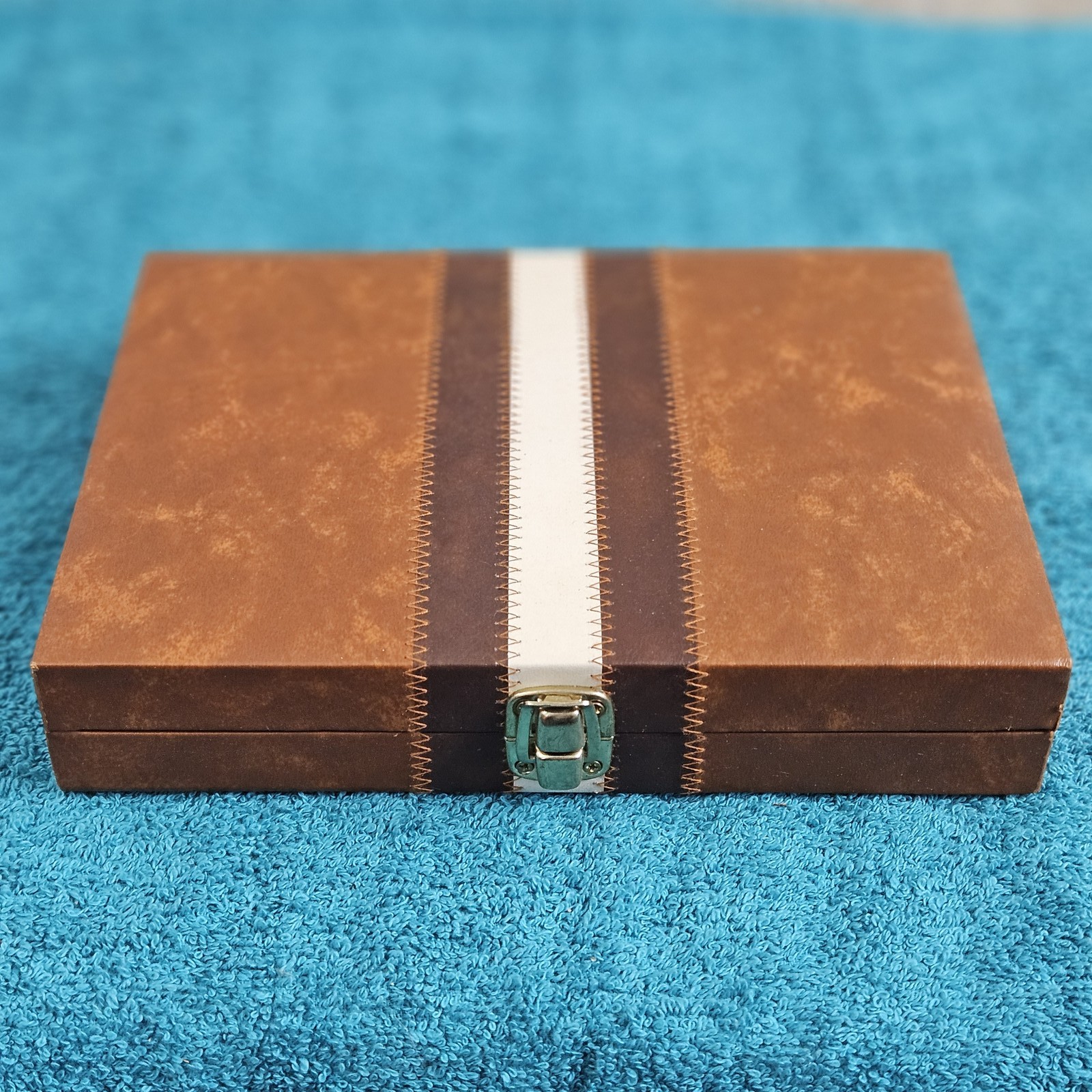 Vintage Magnetic Backgammon Travel Board Game Set Made in Taiwan Complete