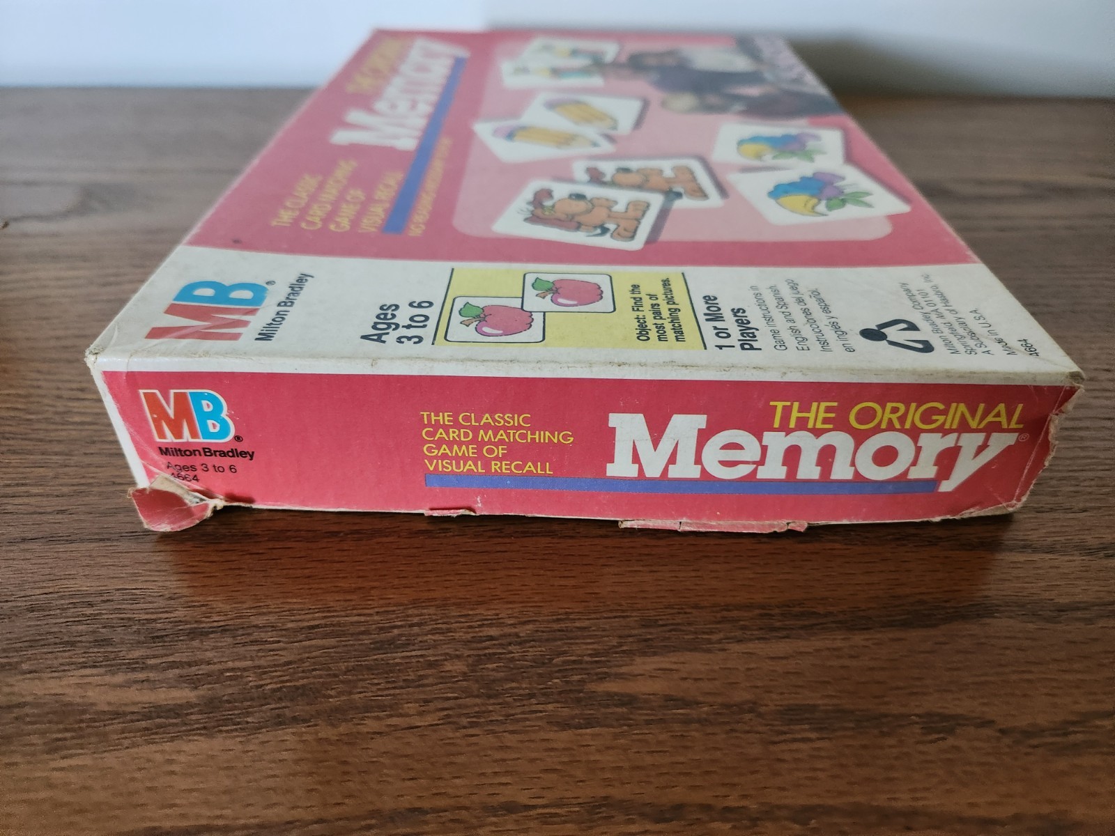 Vintage 1987 Milton Bradley The Original Memory Game Ravensburger 100% Complete
