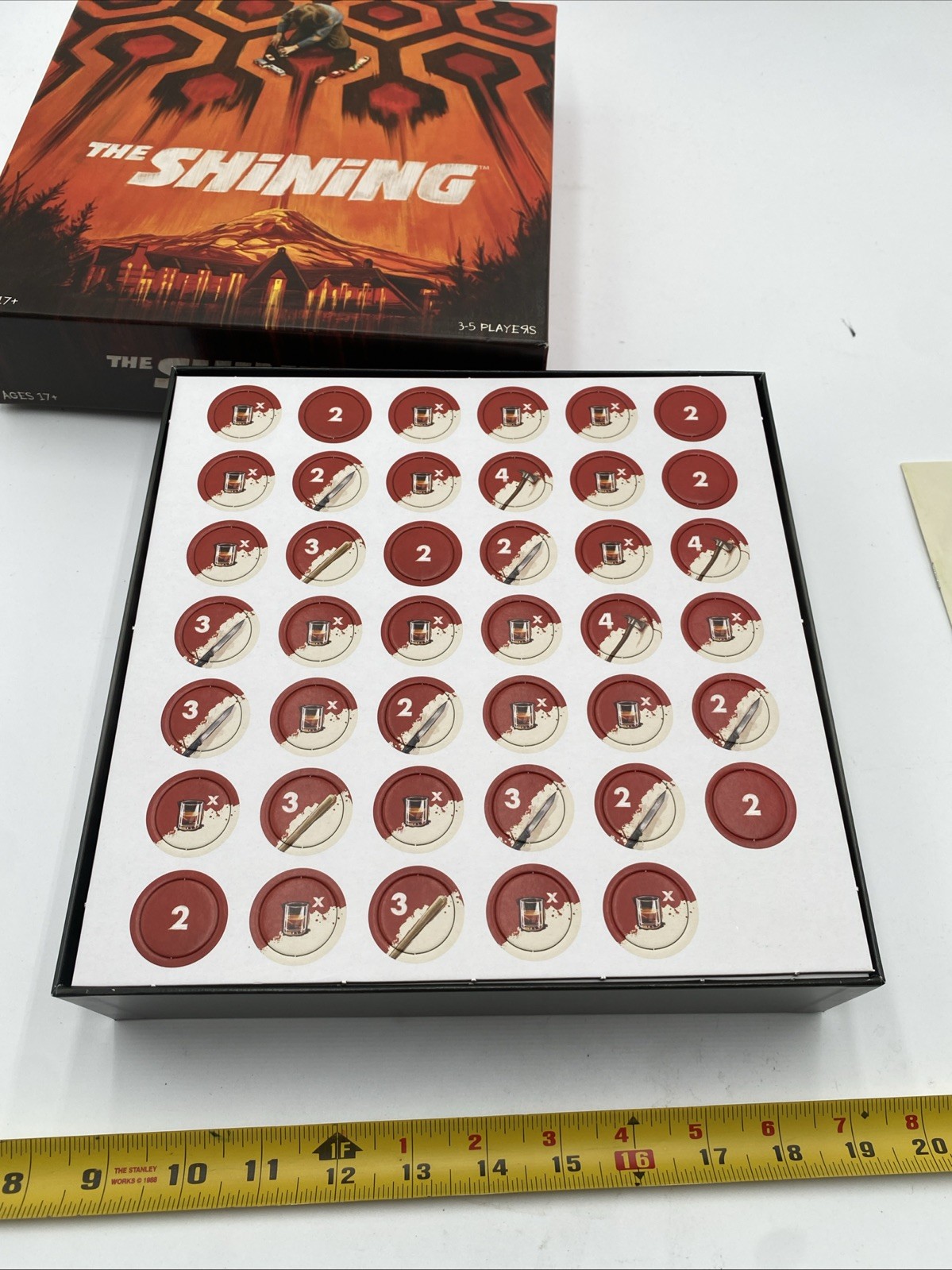 The Shining Board Game New Open Box Complete 3–5 Players Horror