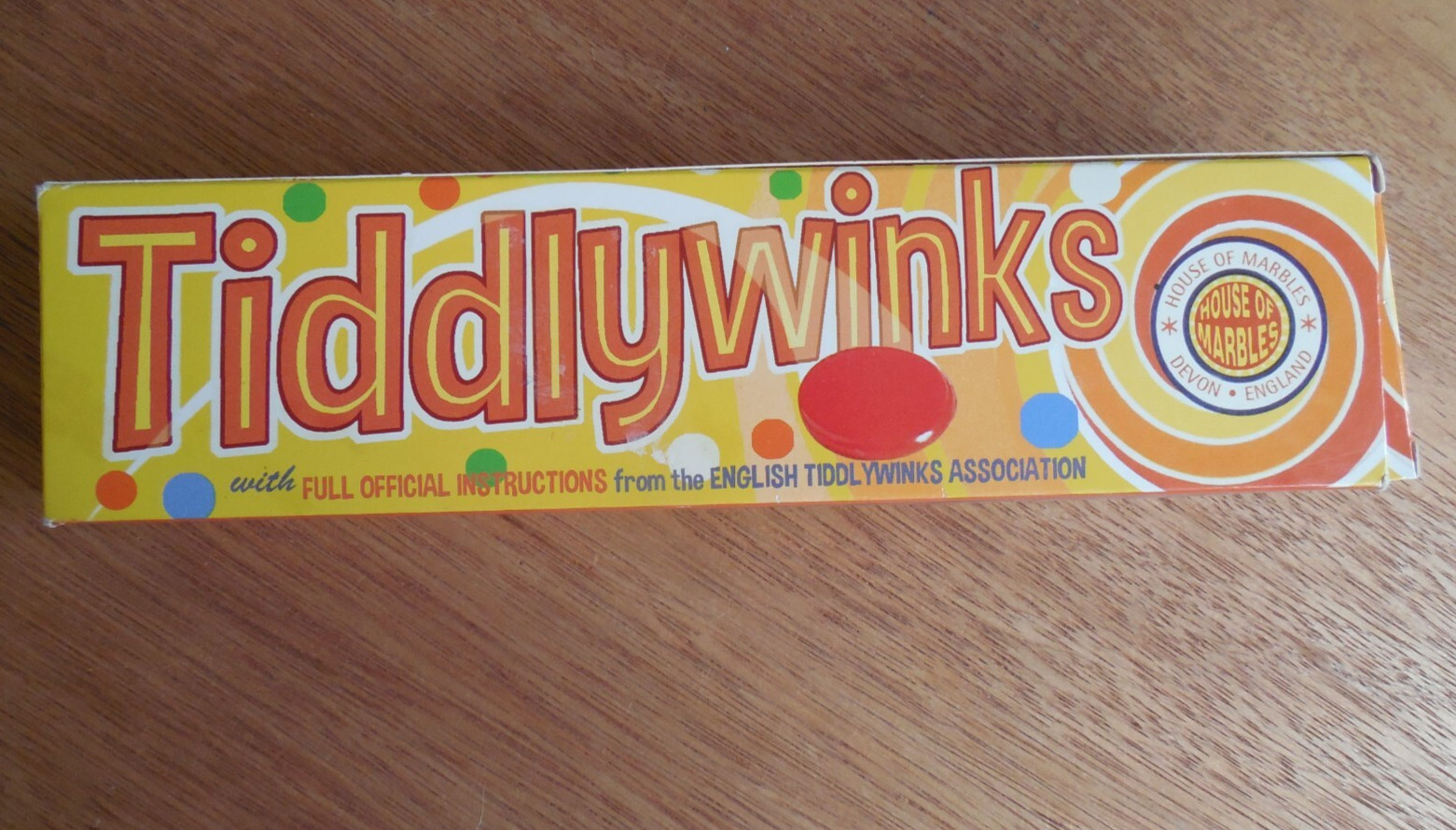 NEW House of Marbles Classic “Tiddlywinks” Game w Cup*Winks*Squidgers*Bag*Rules