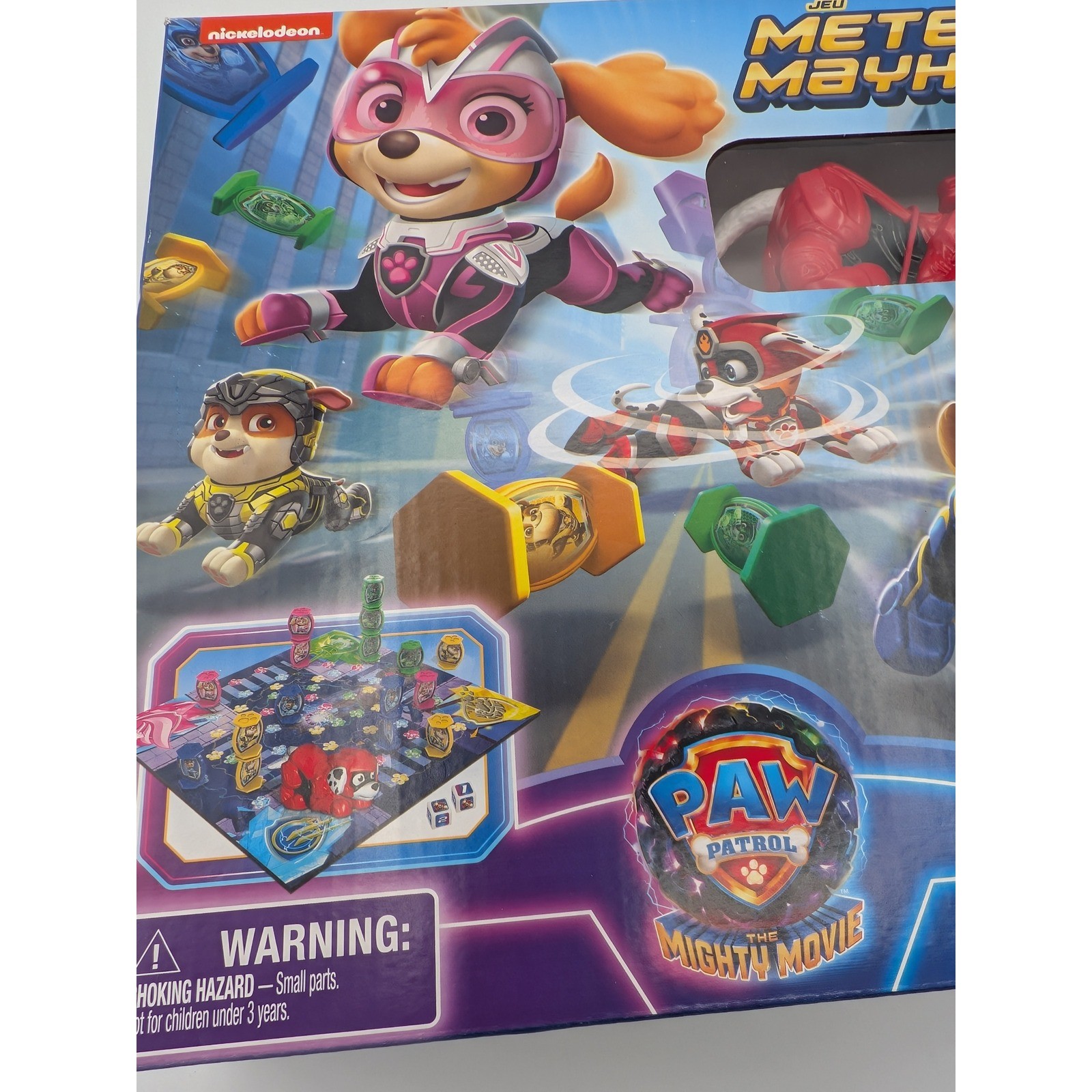Paw Patrol The Mighty Movie Meteor Mayhem Game Spin Master New Sealed