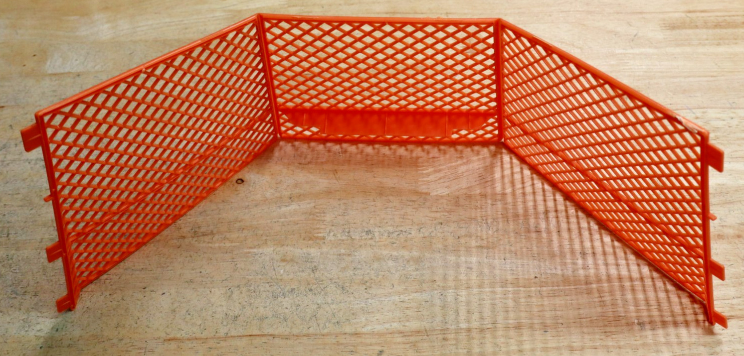 Vintage 1990 Electronic Hot Shot Basketball Game Original Replacement Fence