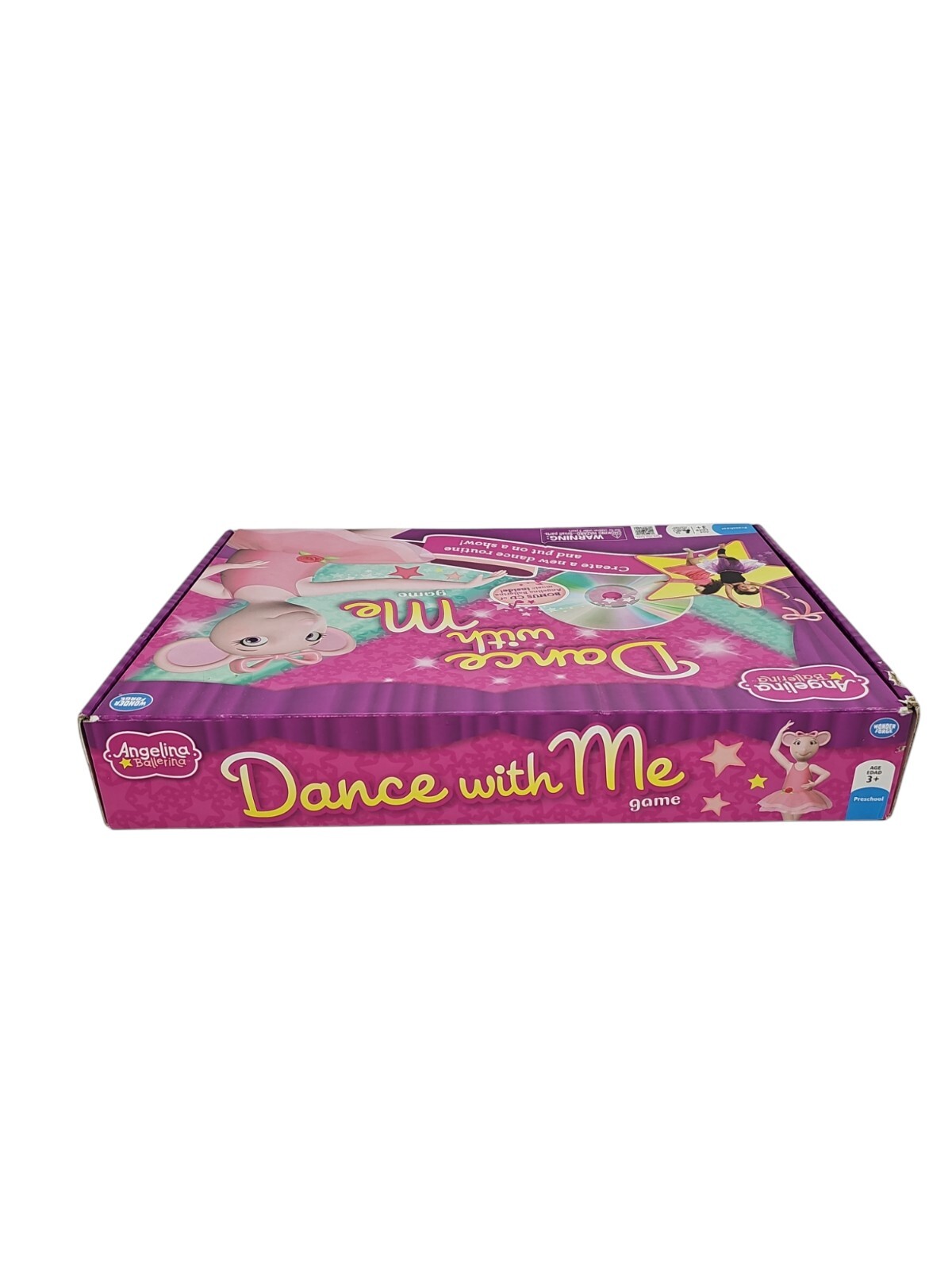 Angelina Ballerina Dance with Me Ballet Game W/ Bonus Cd Age 3+ Practice Routine