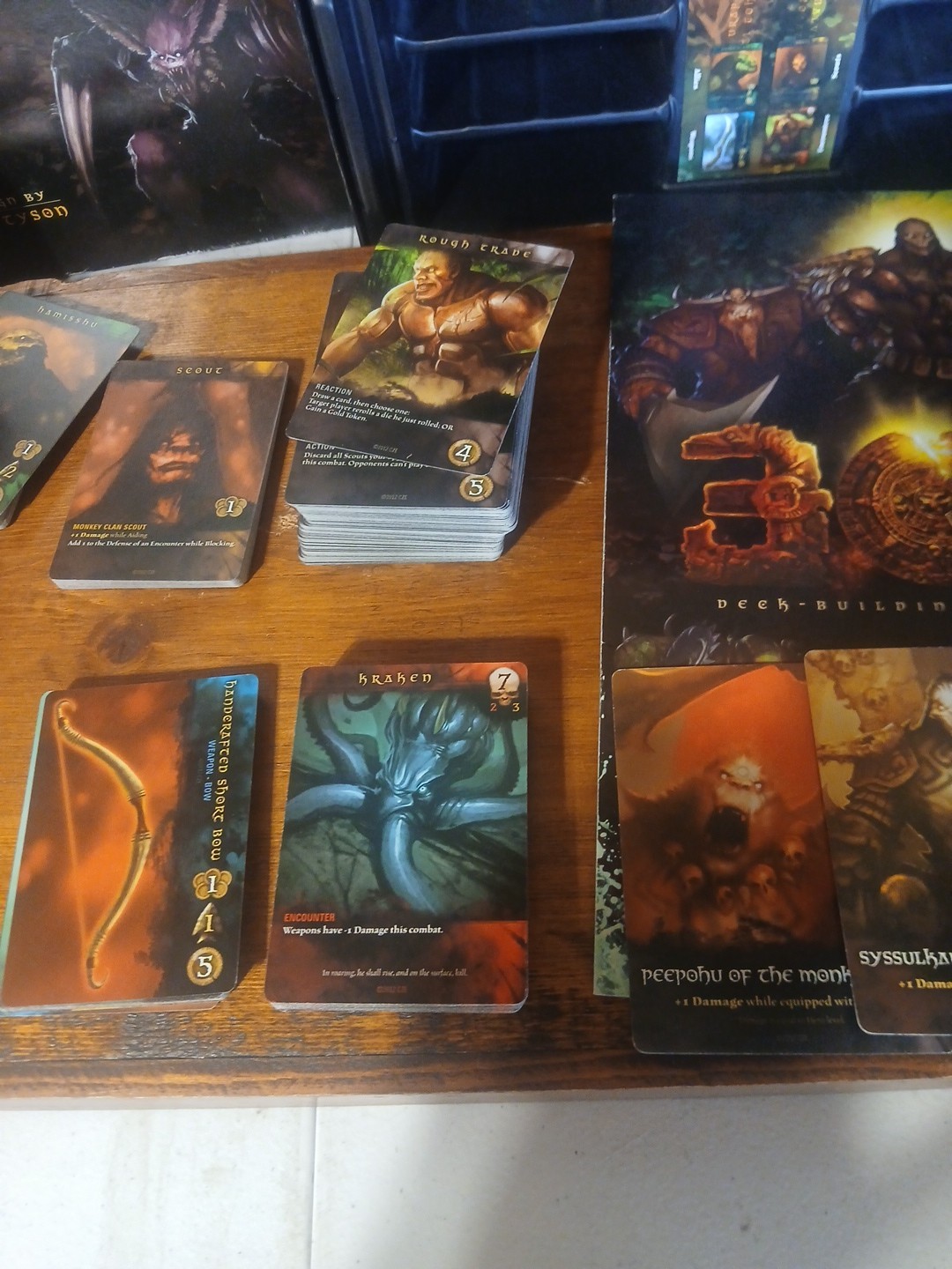 Cryptozoic Boardgame 3012 – The Deck Building Game Box