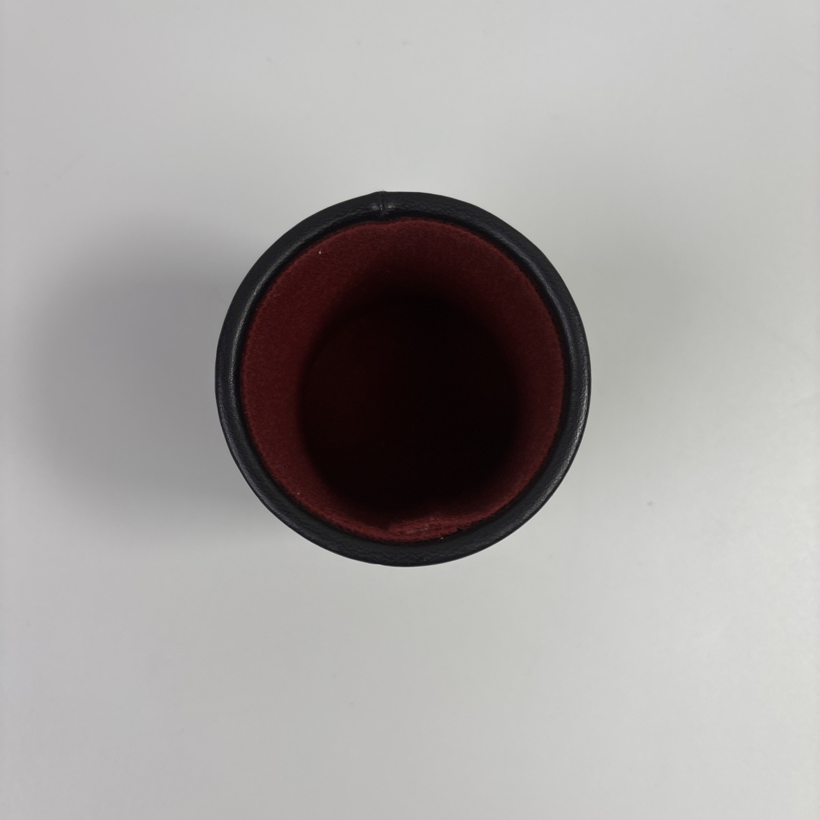 1997 Milton Bradley Yahtzee Deluxe Edition Game Replacement Felt Lined Dice Cup