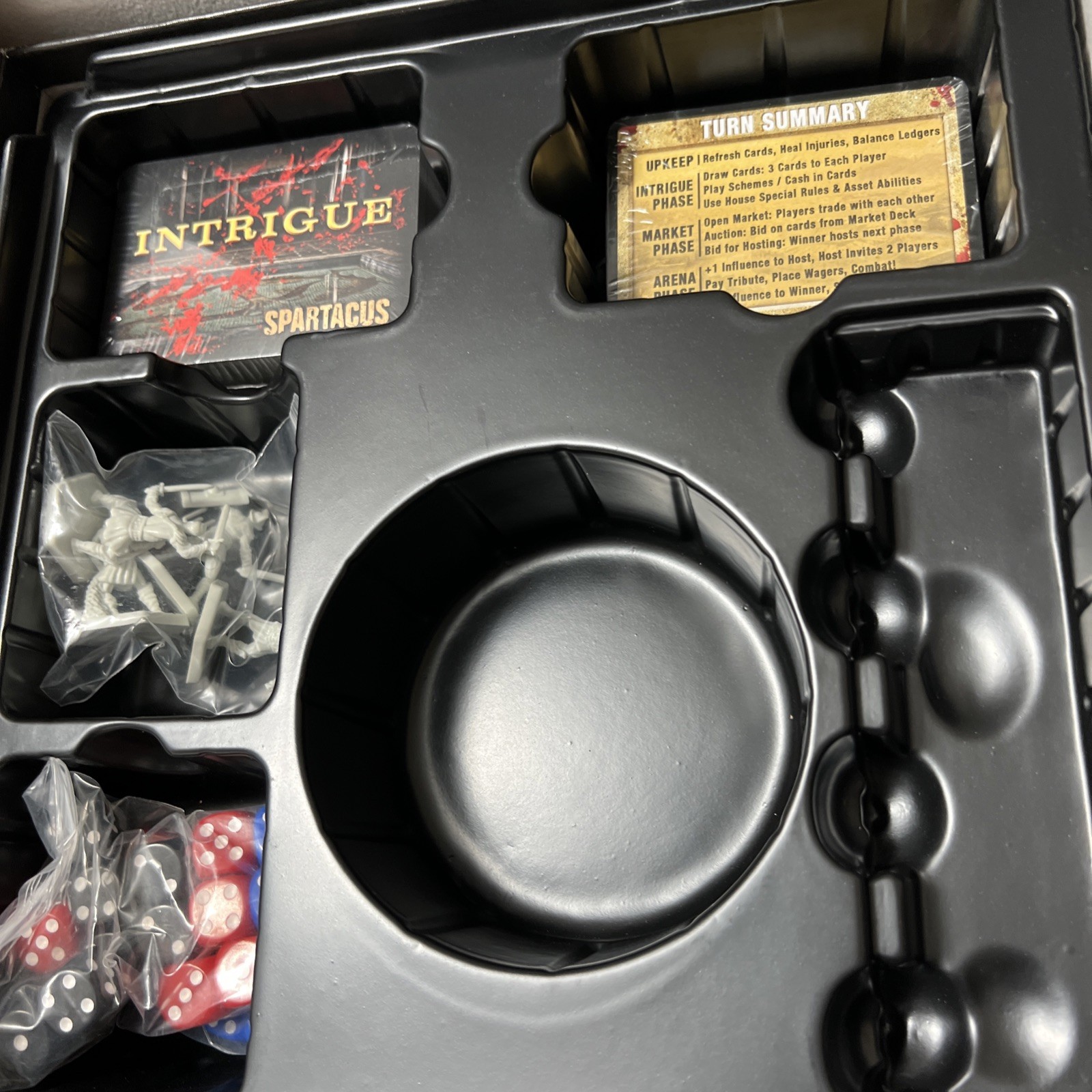 NEW DAMAGED BOX Spartacus A Game of Blood and Treachery (2012) Gale Force Nine
