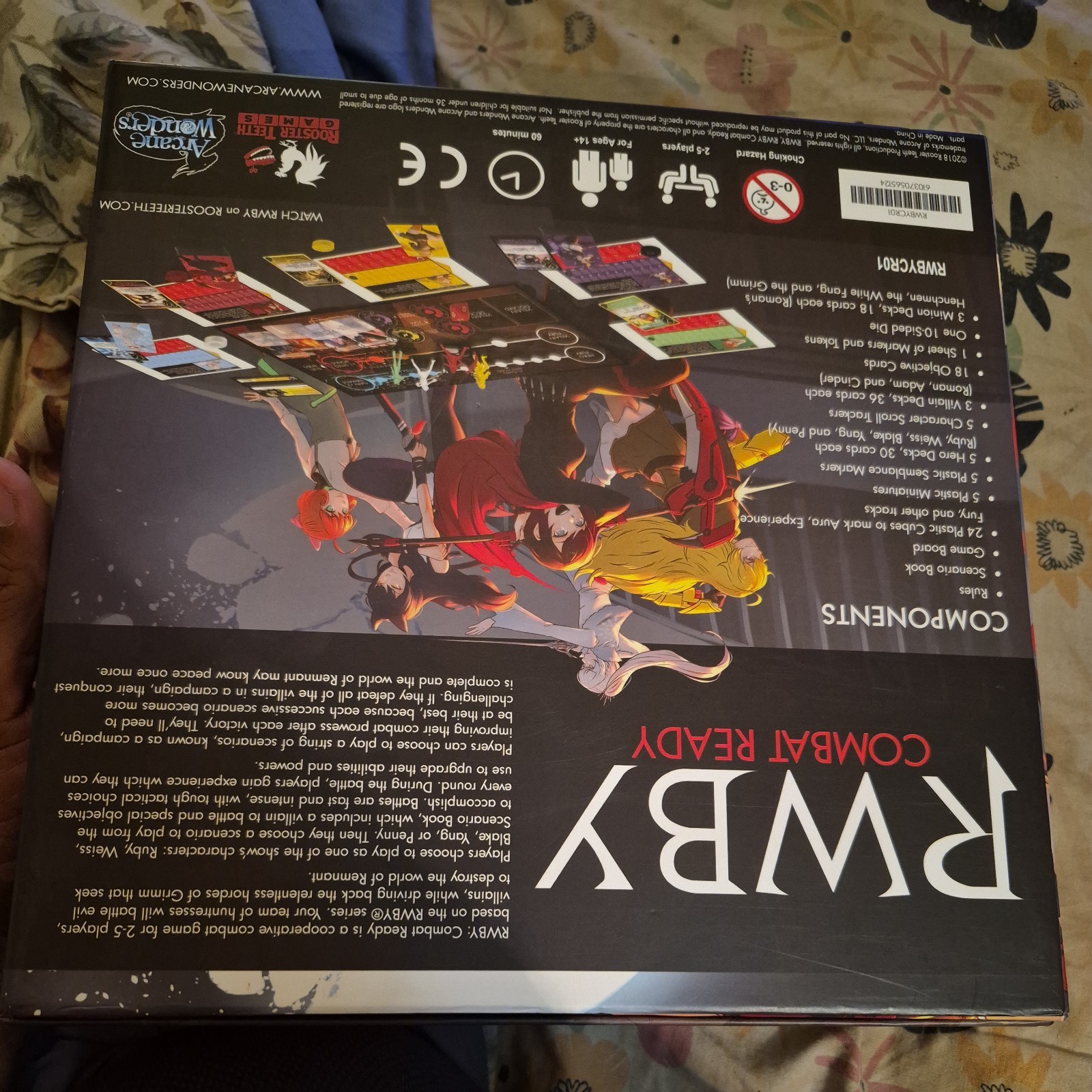 Arcane Wonders RWBY Combat Ready – opened, never played.
