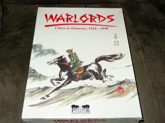 Panther Games – WARLORDS game – China in Disarray, 1916 – 1950 (SEALED)