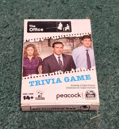 THE OFFICE Trivia Card Game Ages 14 And Up Spin Master Games