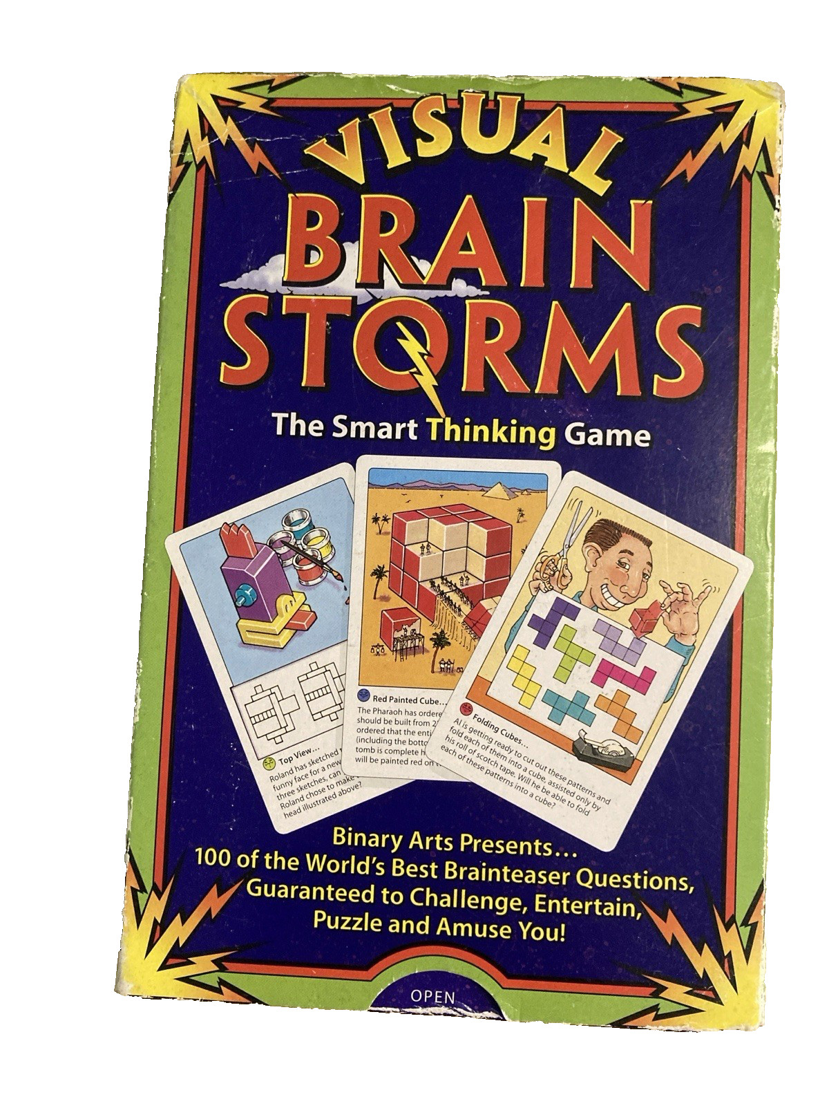 Brainteaser Game Visual Brain Storms Game The Smart Thinking Game Binary Arts ‘
