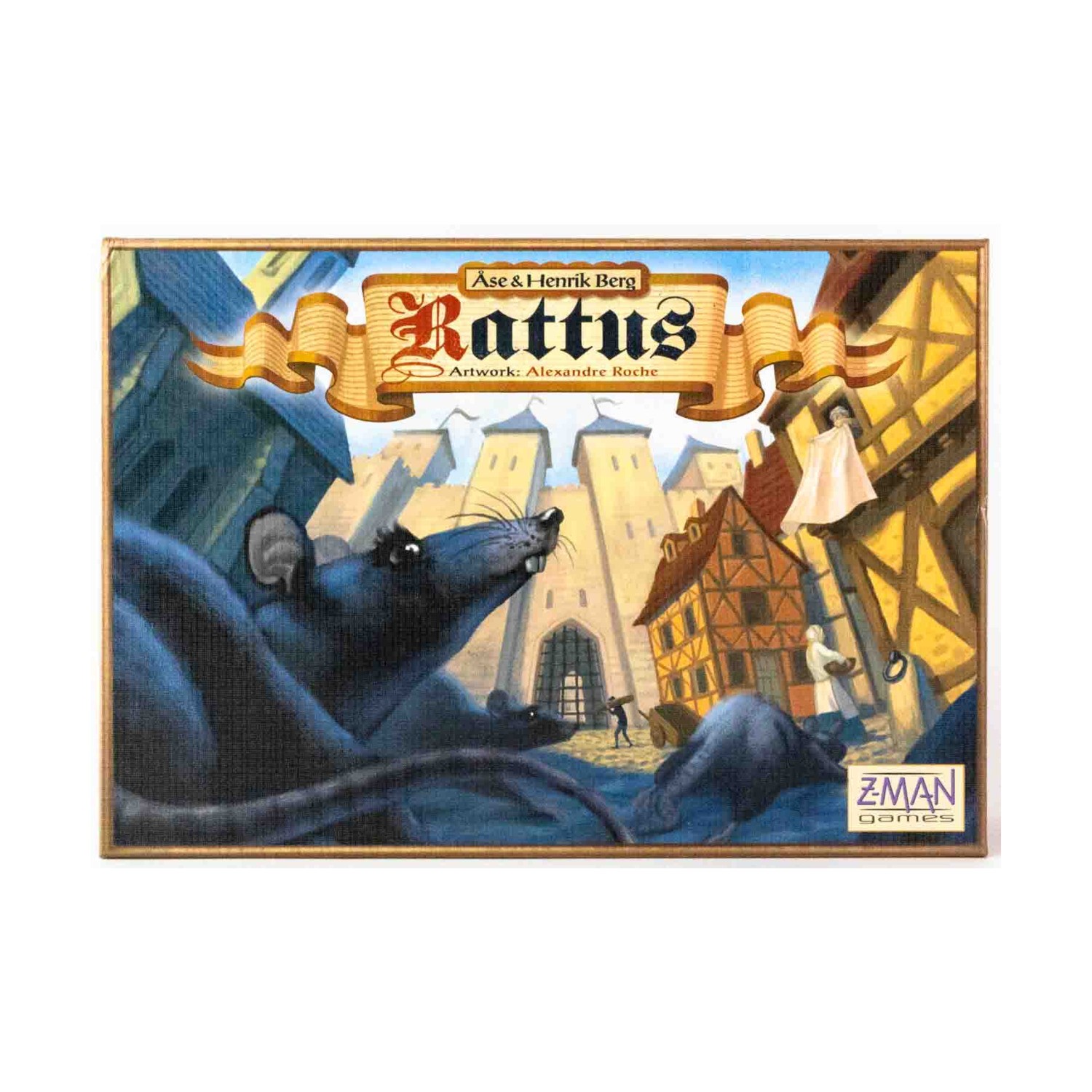 Z-Man Rattus Collection #2 – Base Game + 3 Expansions! NM