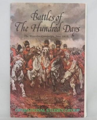 Operational Studies OSG: Battles of the Hundred Days – Waterloo Game (UNPUNCHED)