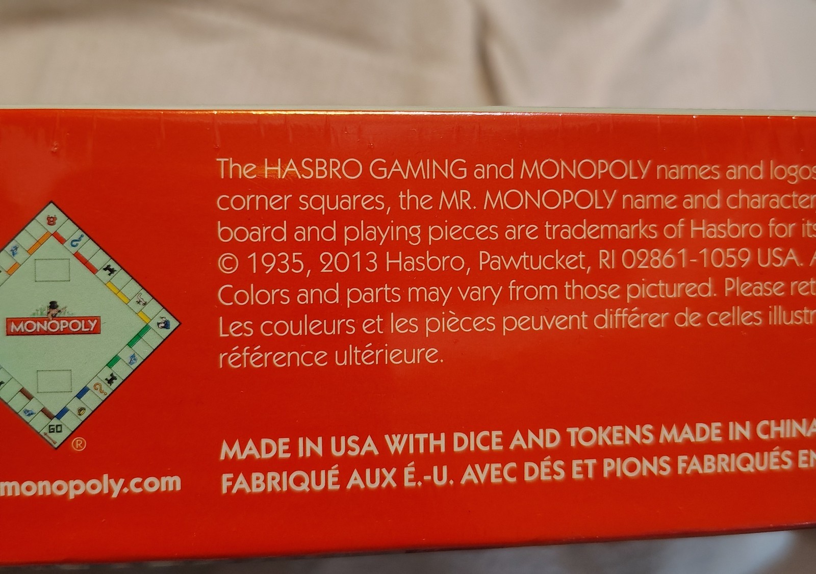 New Sealed Hasbro Gaming Monopoly Board Game Cat Token 2013