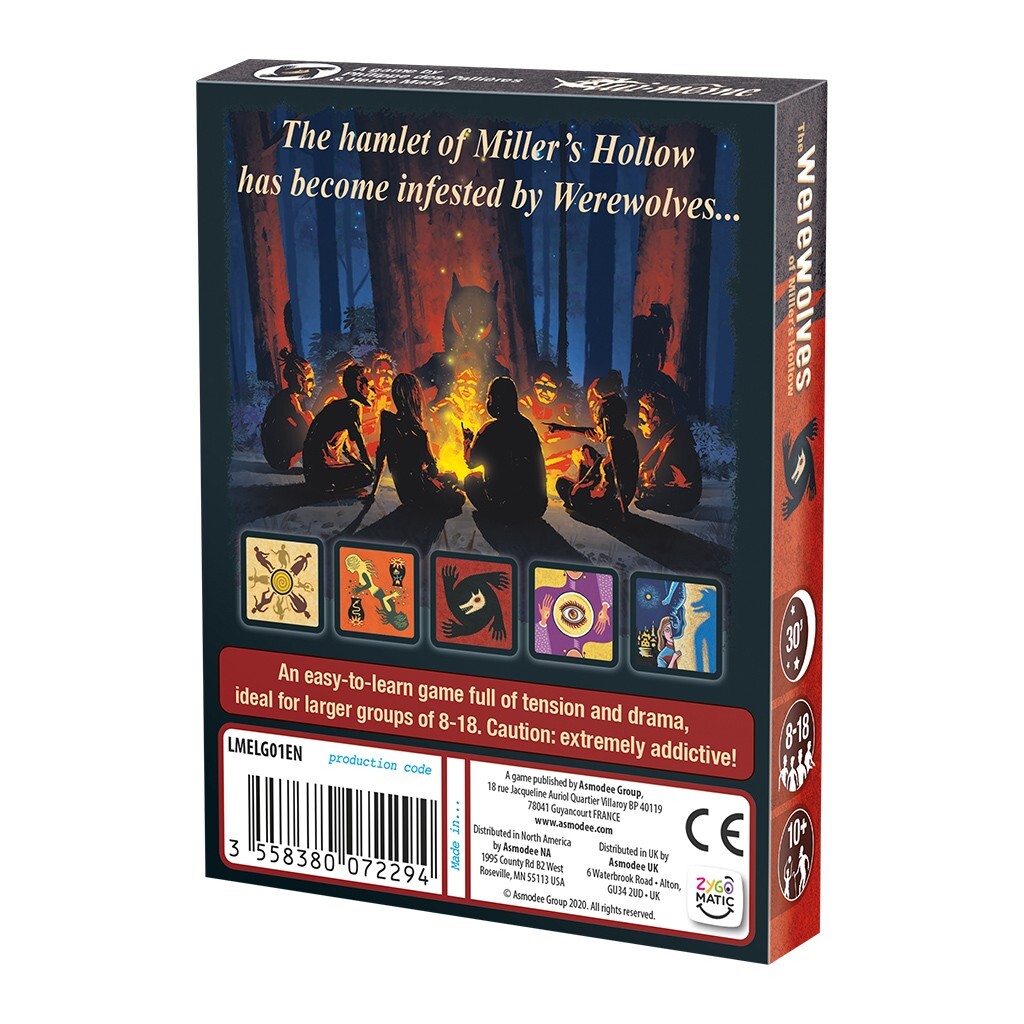 Werewolves Of Miller’s Hollow Base Party Game Zygomatic Mafia Halloween Werewolf