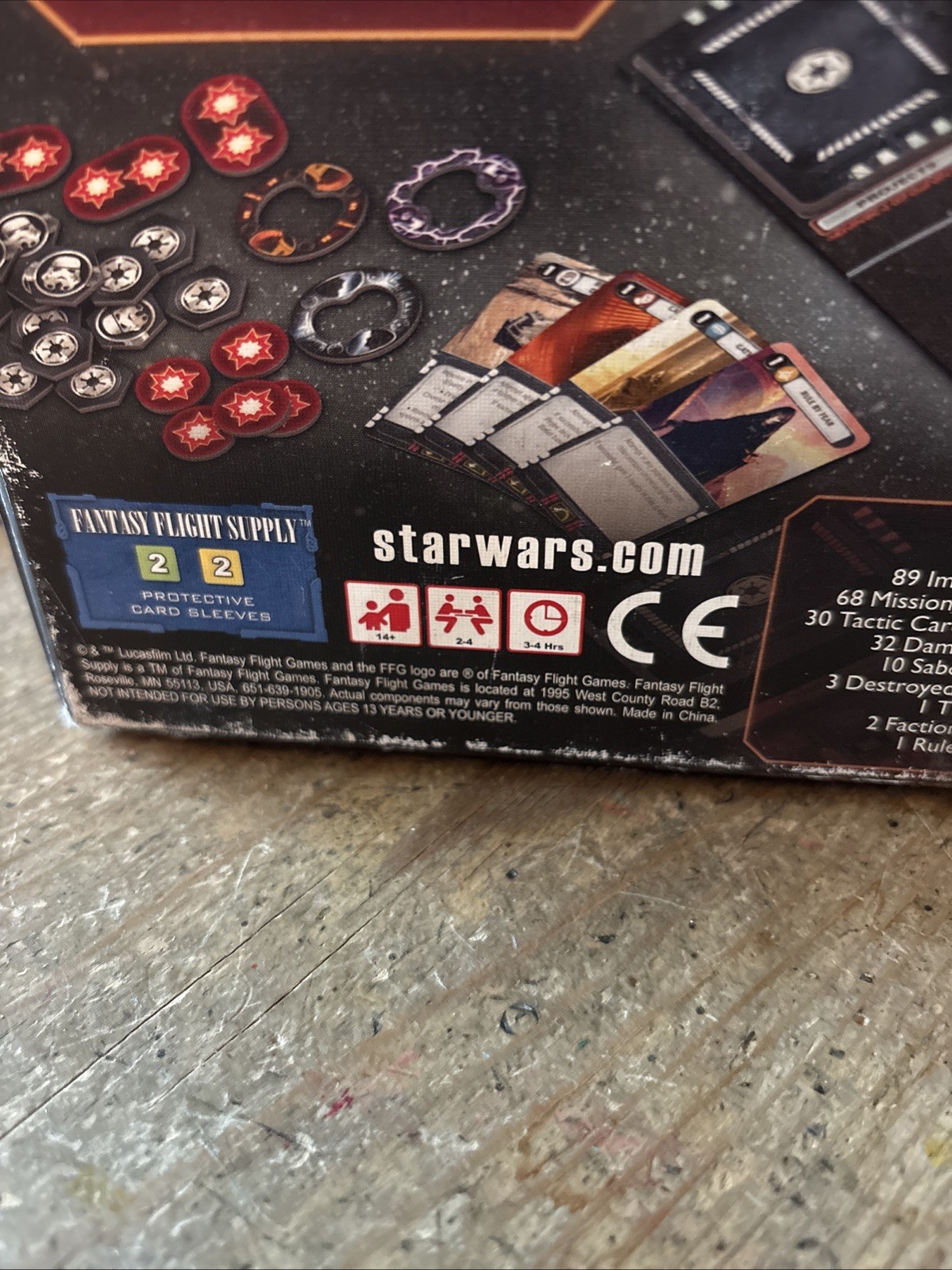 Fantasy Flight Games Star Wars: The Rebellion Board Game FFG