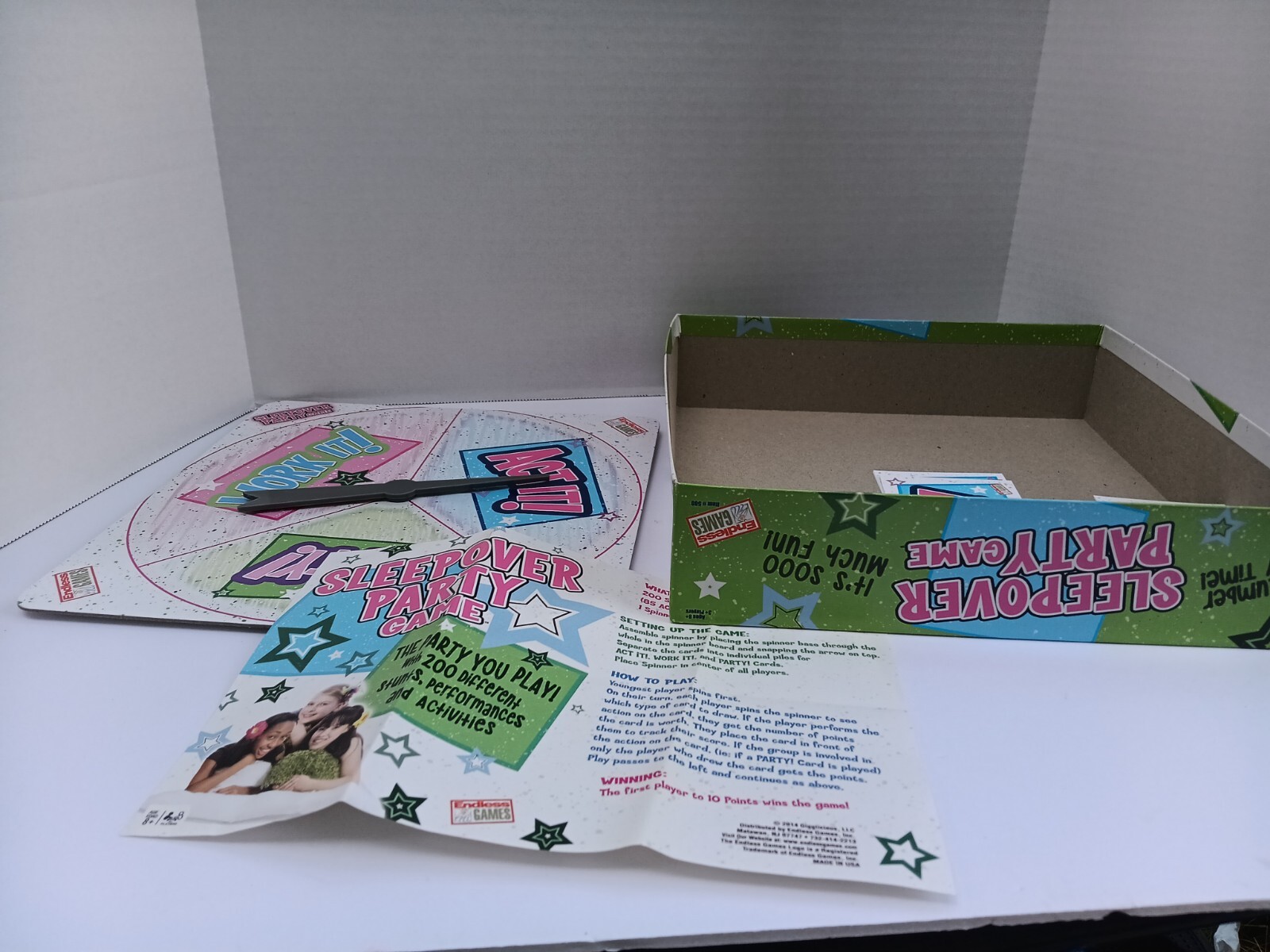The Sleepover Party Game Endless Games 200 Activities Slumber Party Complete
