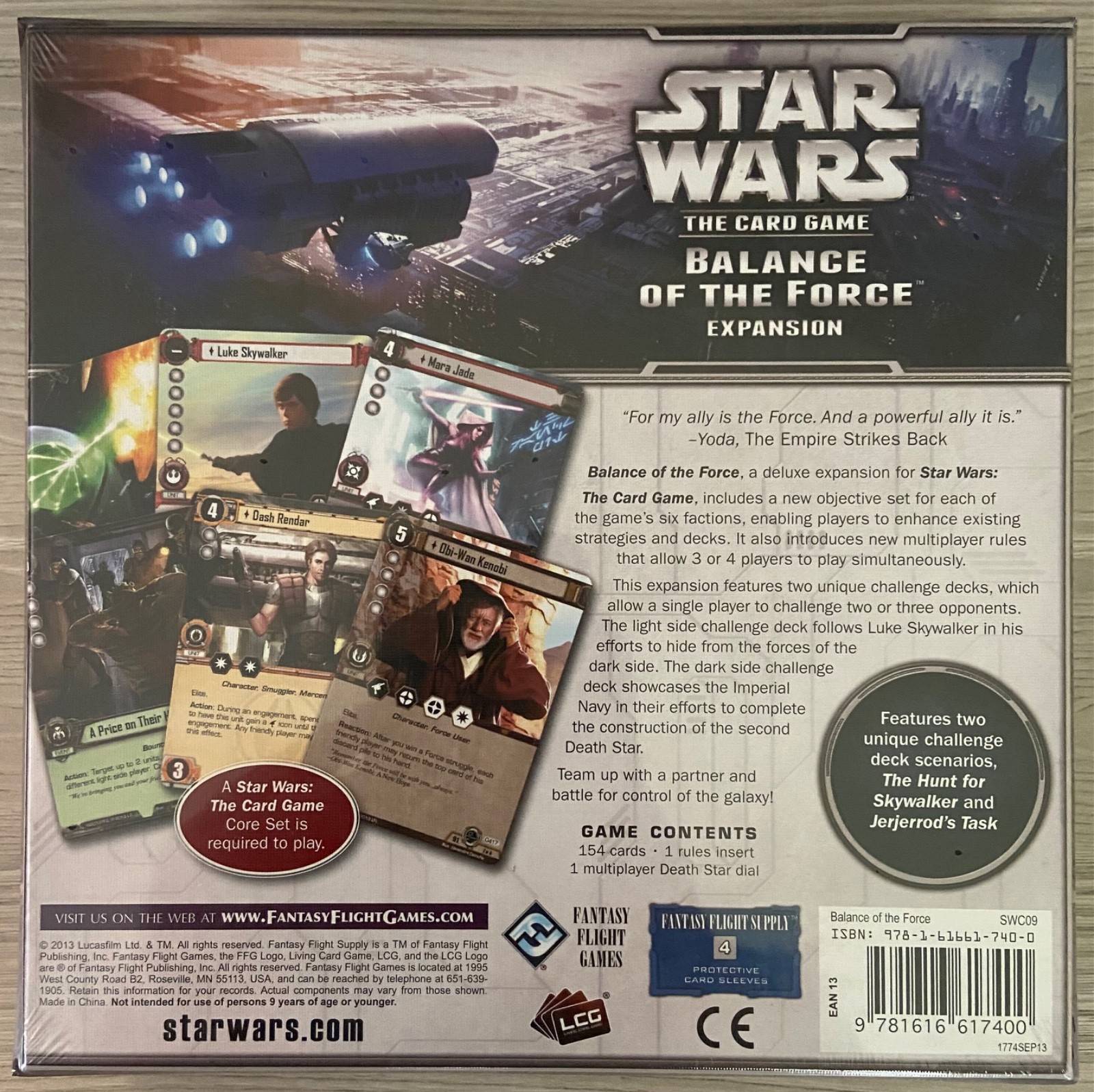 Star Wars: The Card Game Core Set & 5 Deluxe Expansion Sets Fantasy Flight New