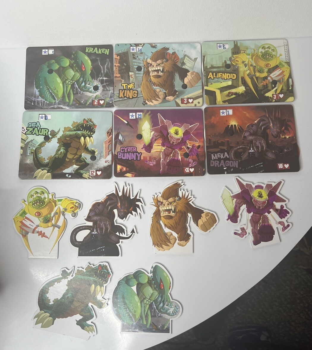 King of Tokyo Richard Garfield Iello Complete Board Game
