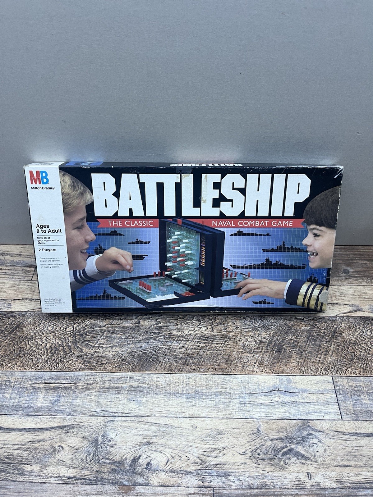 1990 Battleship Game by Milton Bradley 100% Complete & in Great Condition