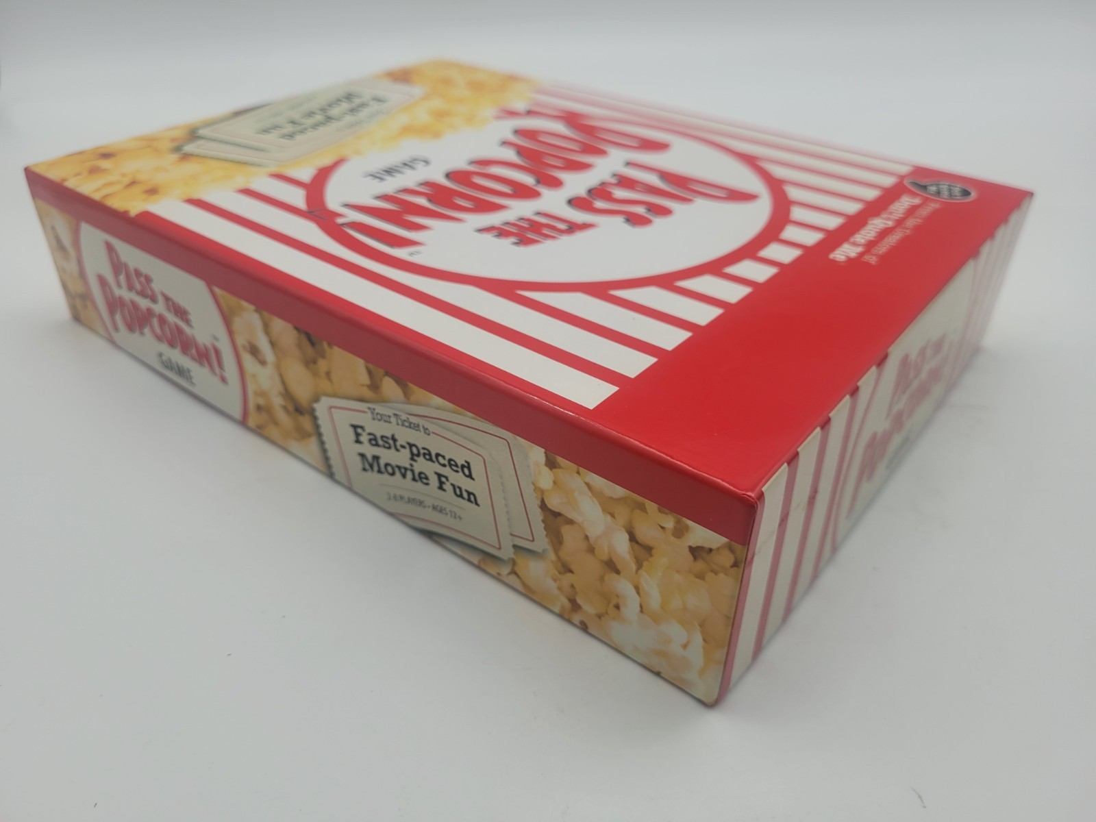 Pass the Popcorn Game with Bonus Booster Star Connection Actor Card Game