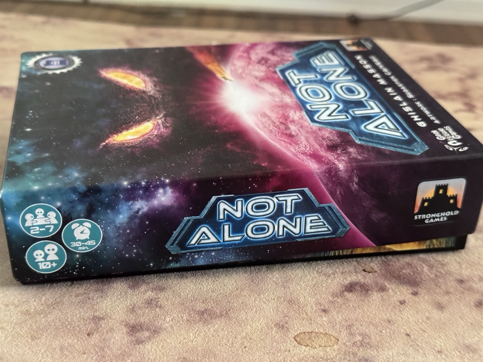 NOT ALONE Board Game – Complete in Box; Excellent – 2016 Geek Attitude Games