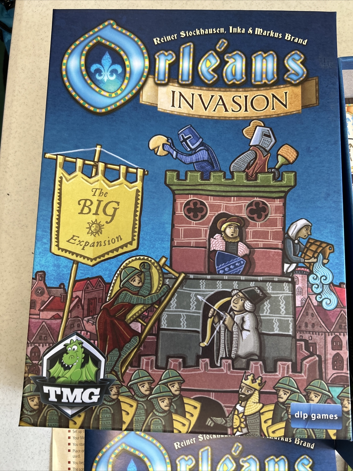 ORLEANS INVASION EXPANSION – TASTY MINSTRAL GAMES – EXCELLENT COPY!!!!!