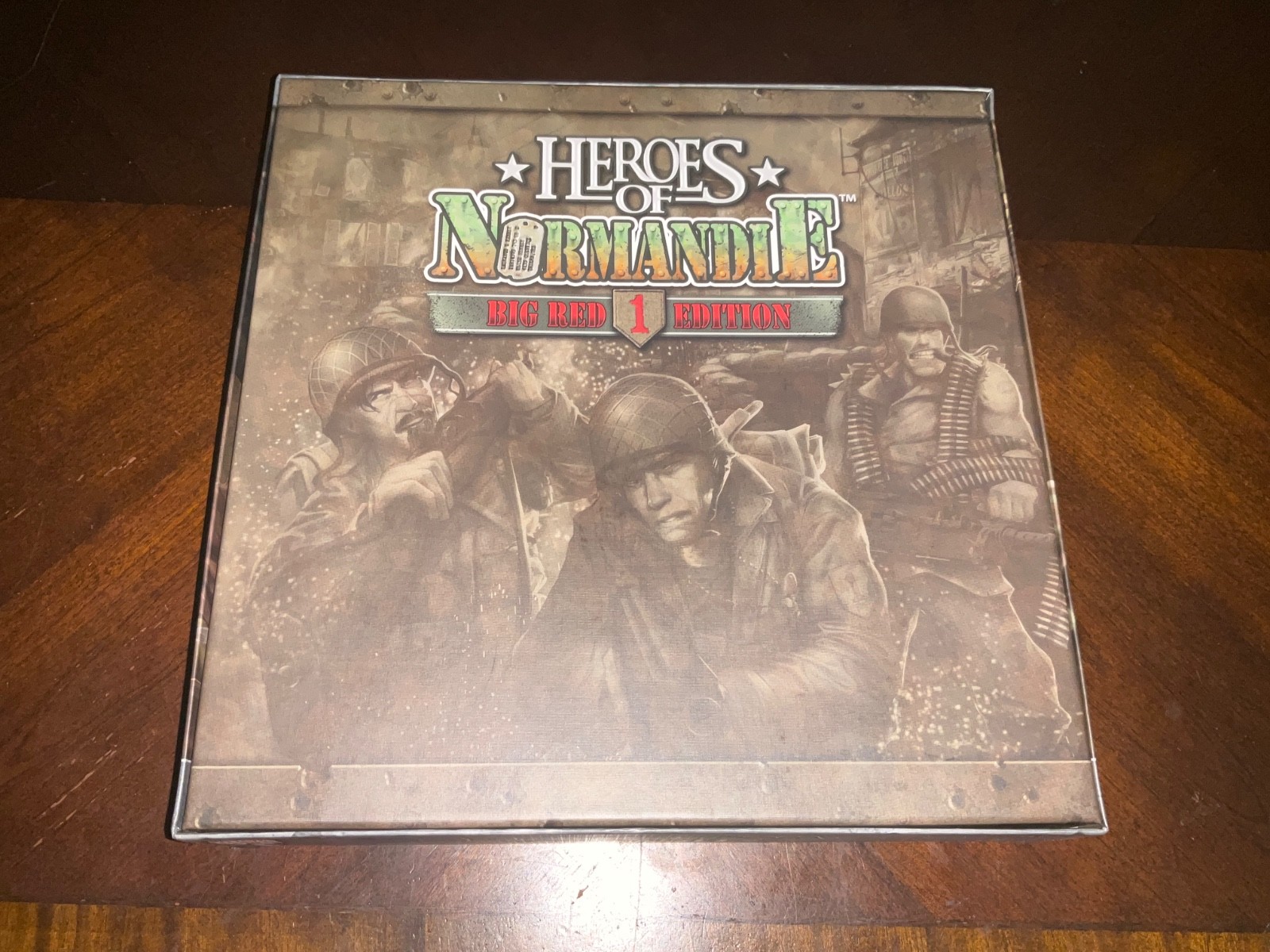 Heroes of Normandie Big Red One Edition French edition printed English rules
