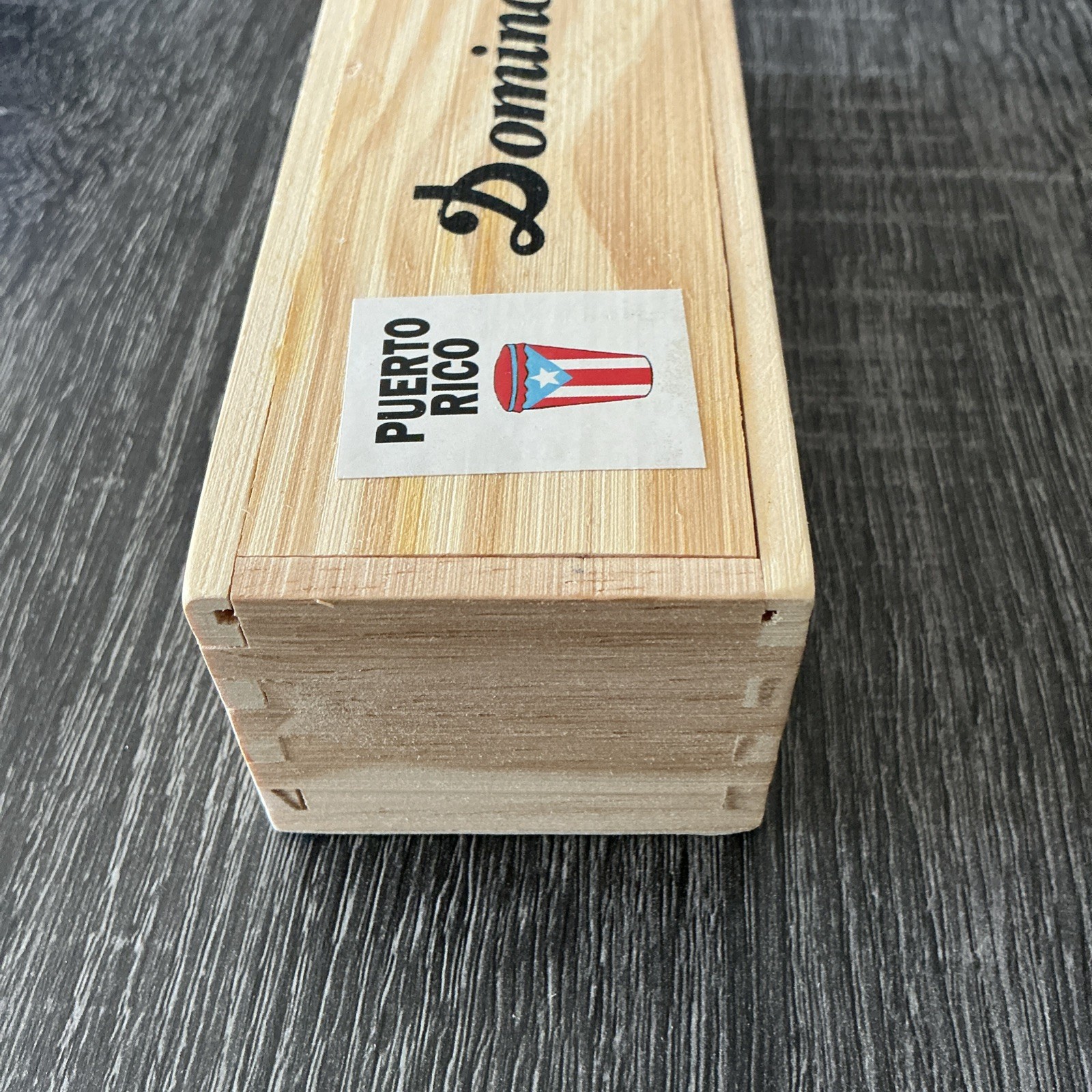 DOUBLE SIX DOMINOES WITH WOODEN CASE JUEGO DE DOMINOS DOBLE 6