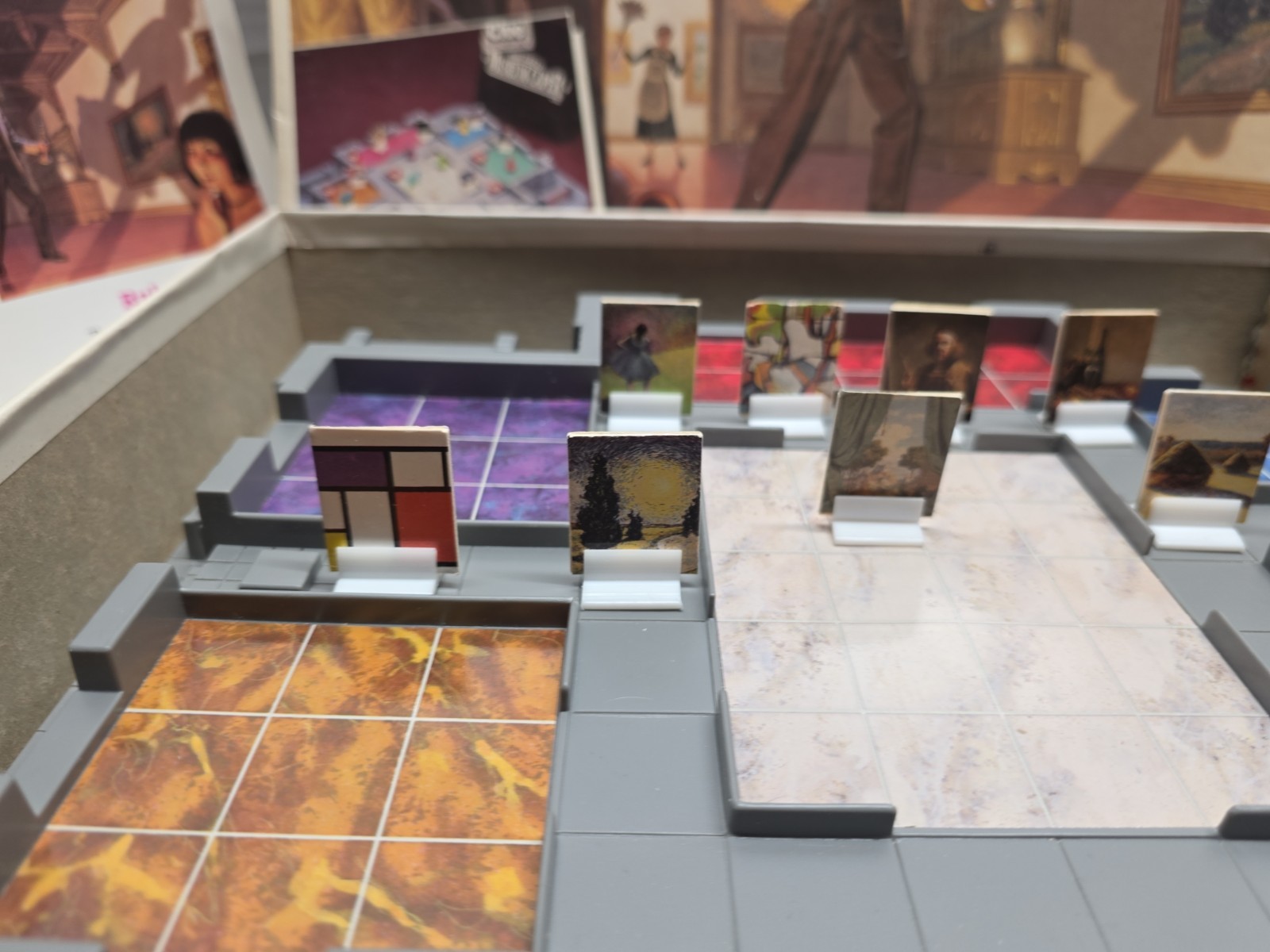 CLUE The Great Museum Caper Board Game 100% COMPLETE! 1991 GOOD Condition