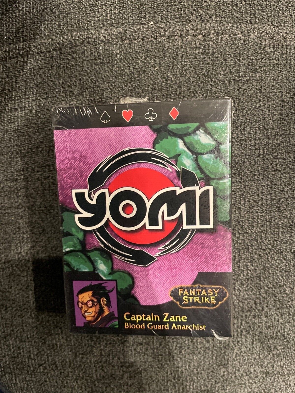 Sirlin Games Yomi Fantasy Strike Captain Zane Blood Guard Anarchist Card Deck
