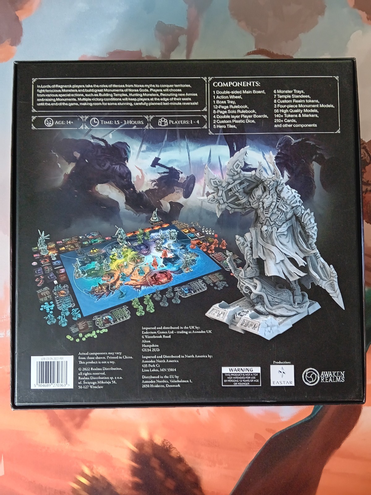 Lords of Ragnarok board game Awaken Realms NiS