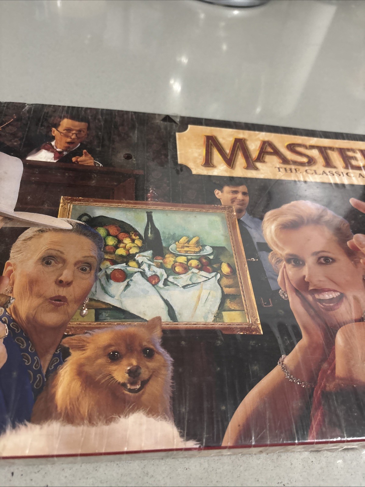 Vintage Masterpiece Classic Art Auction Game 1996 Parker Bros. New/Sealed