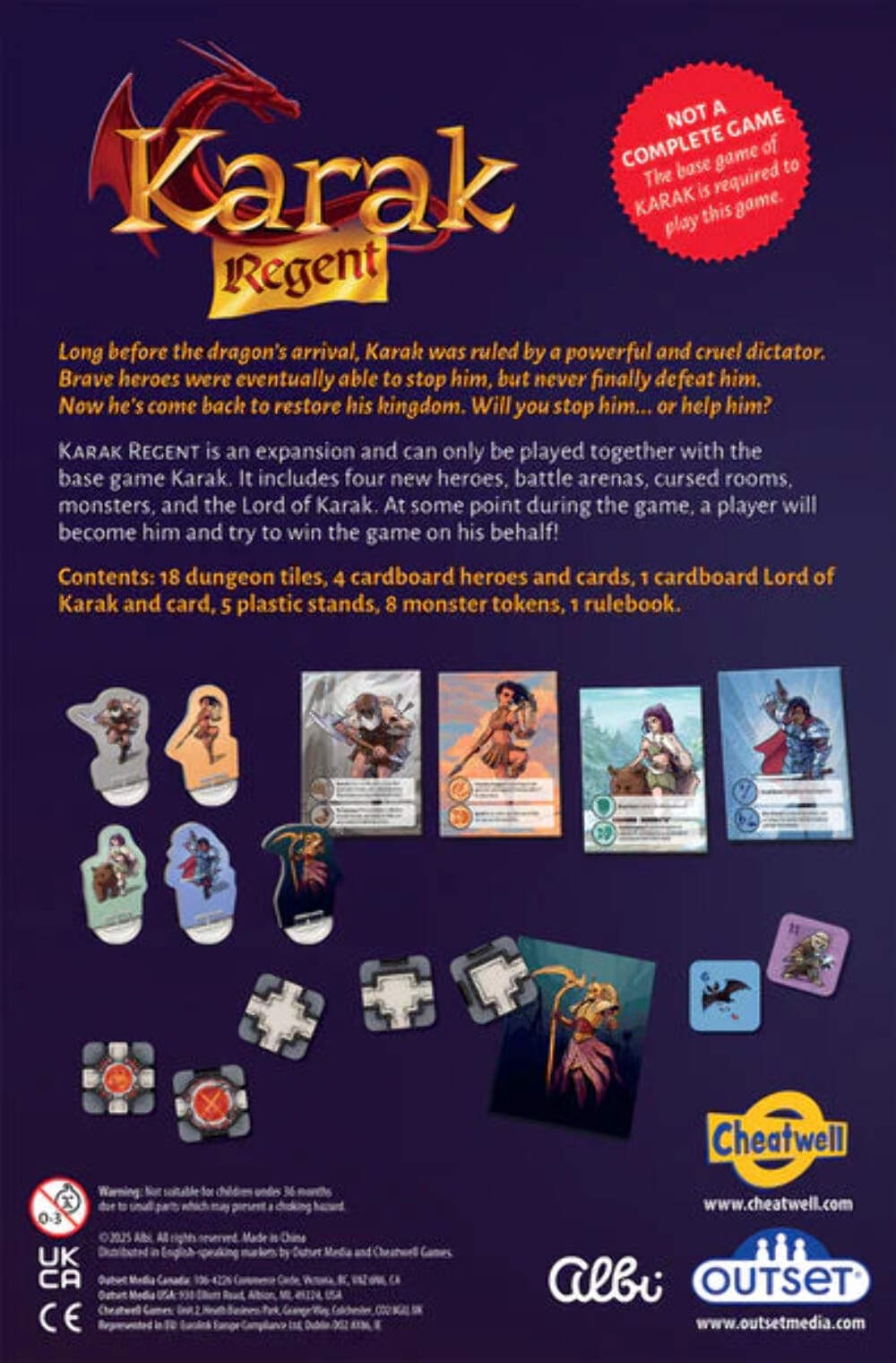 Karak – Regent: Outset Media Board Games
