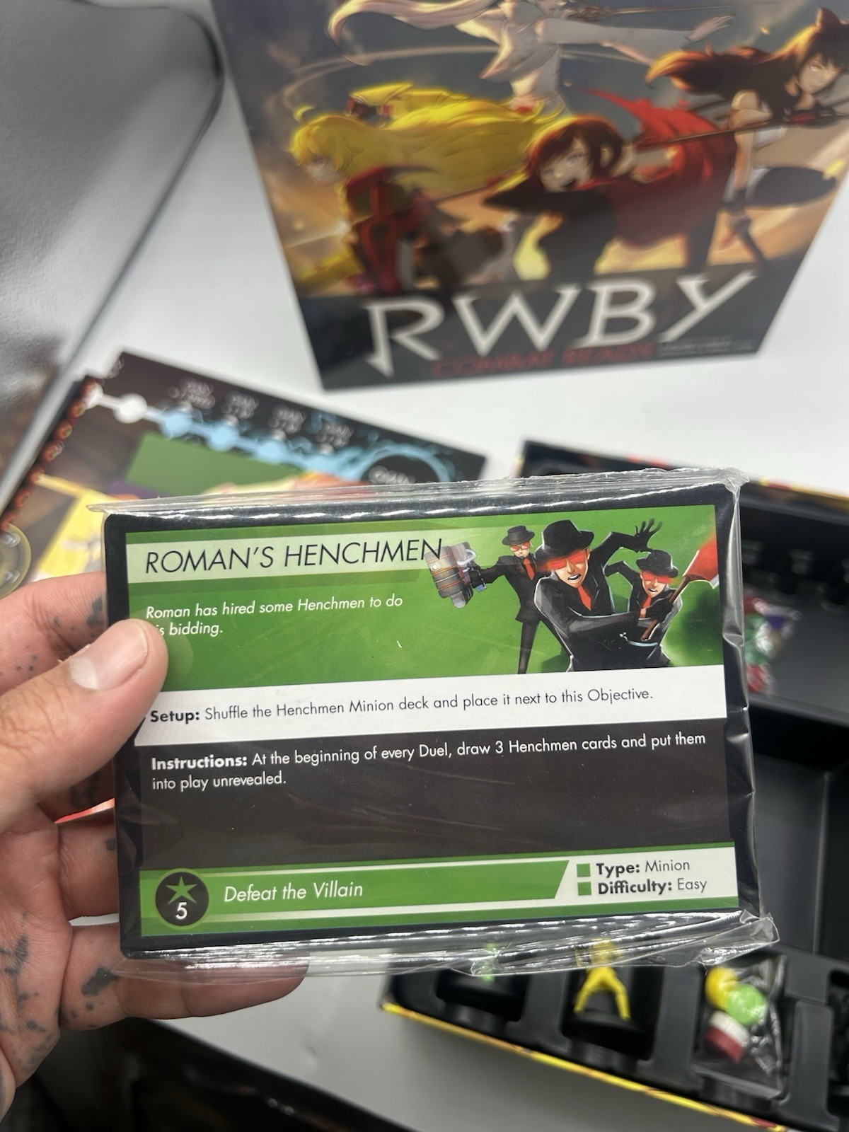 Arcane Wonders RWBY Combat Ready Sealed Inside