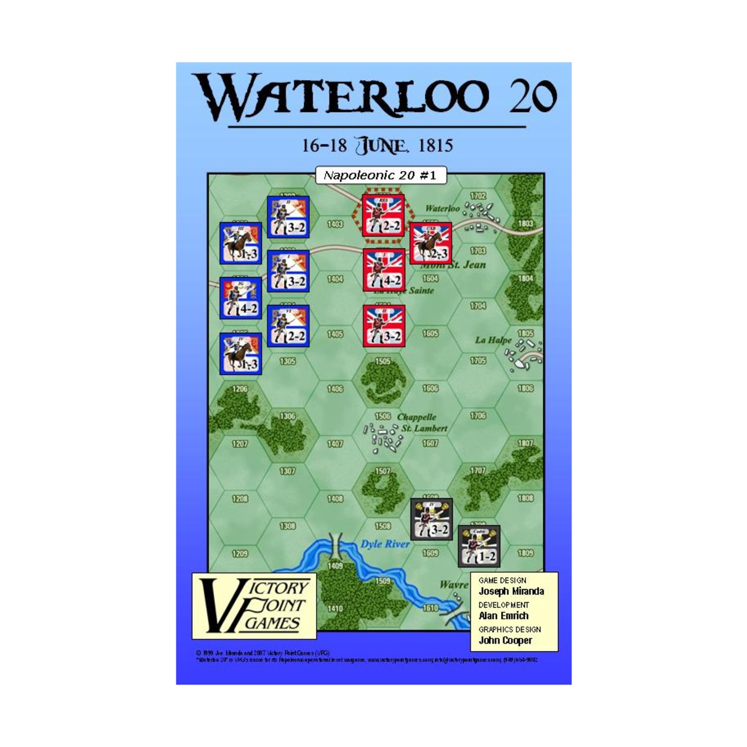 Victory Point Wargame Waterloo 20 (1st Ed) Bag NM