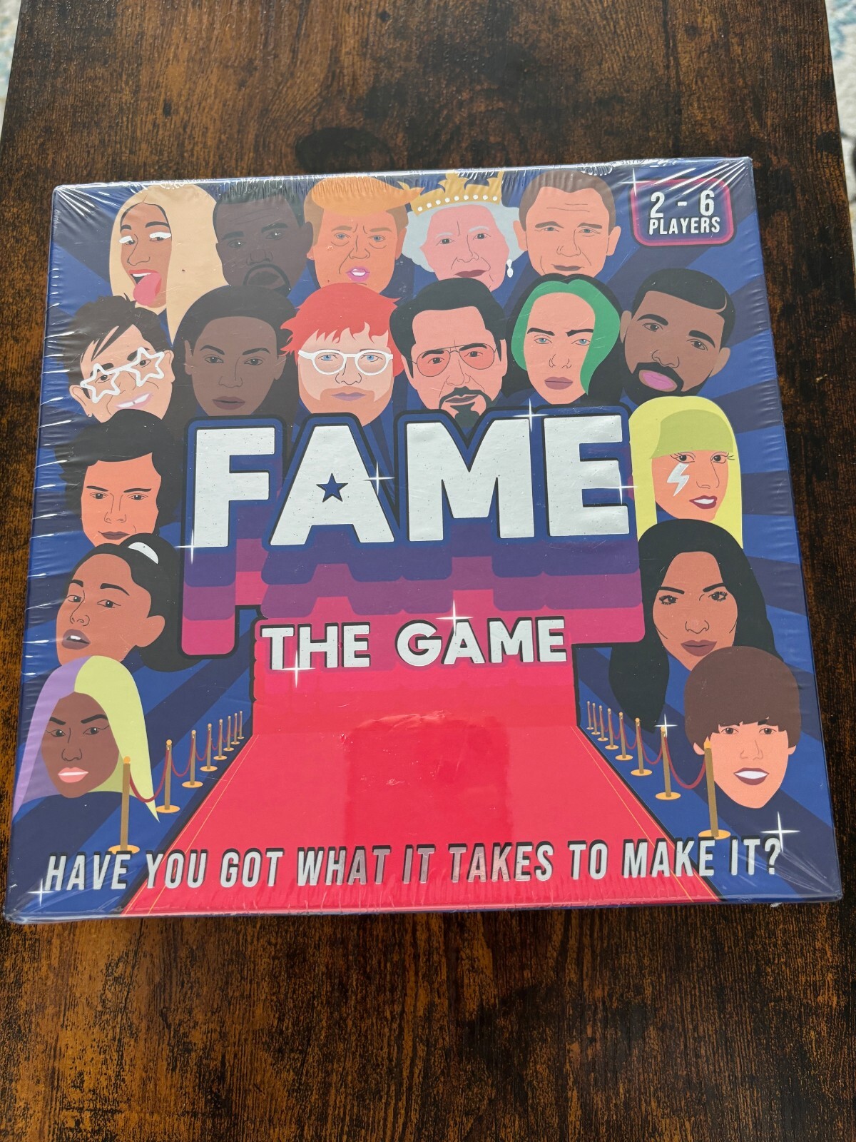 Fame The Game Family game 2-6 Players party BRAND NEW SEALED GAME