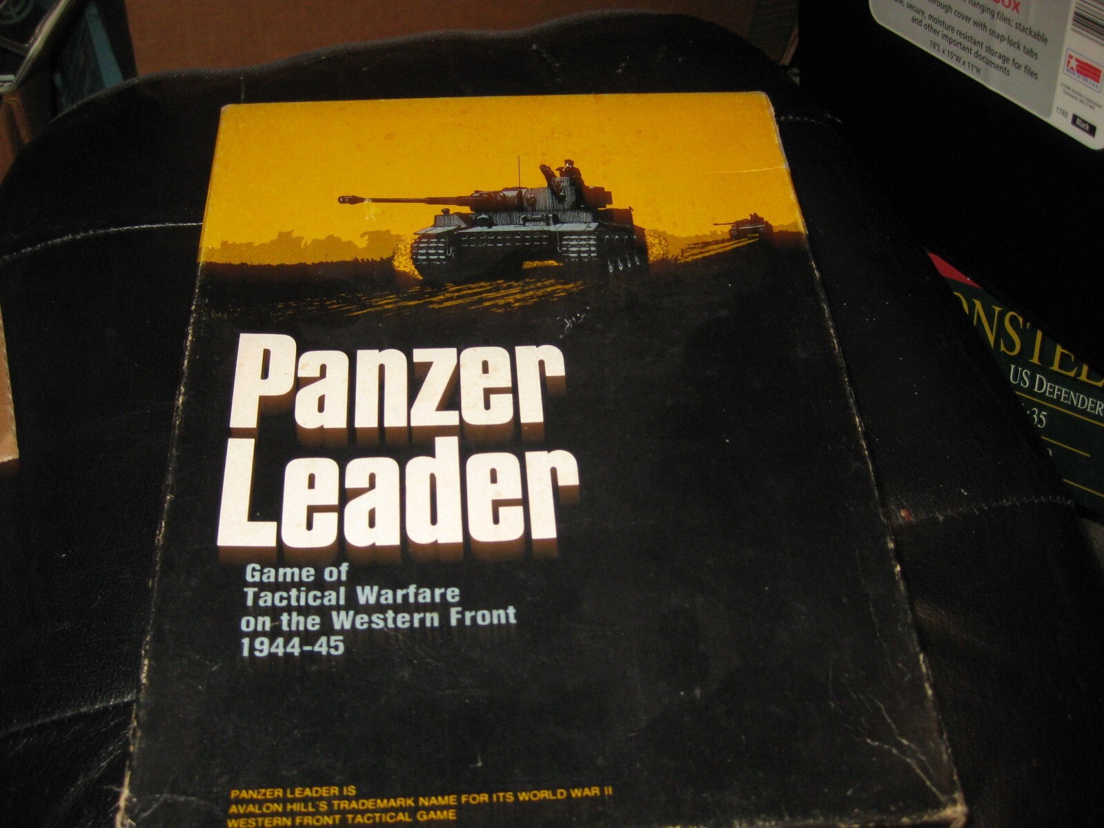 Panzer Leader Game of Tactical Warfare on the Western Front 1944-45 -Avalon Hill