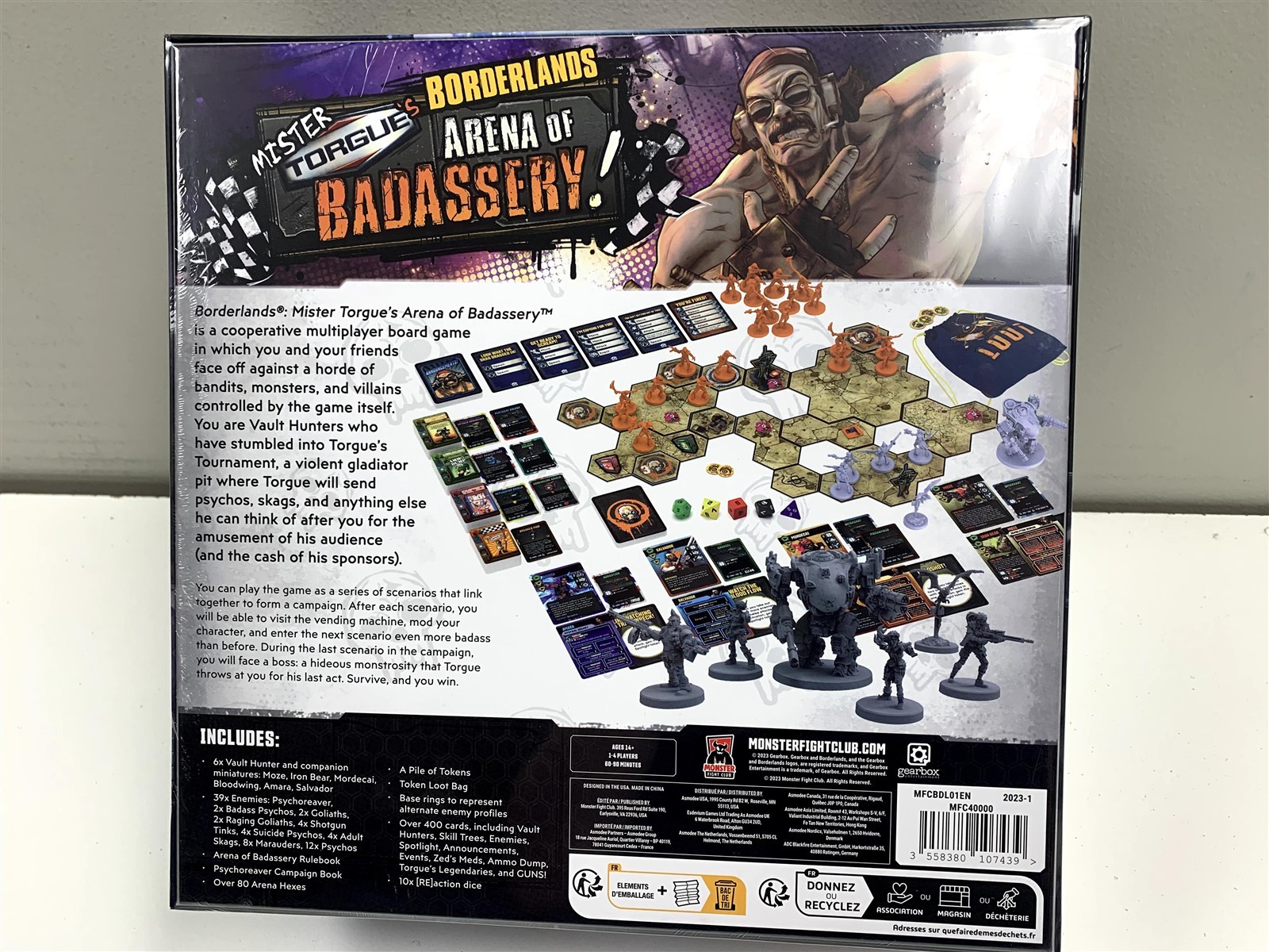 Borderlands Mister Torgue’s Arena of Badassery Arena Casualty Core Game NIB
