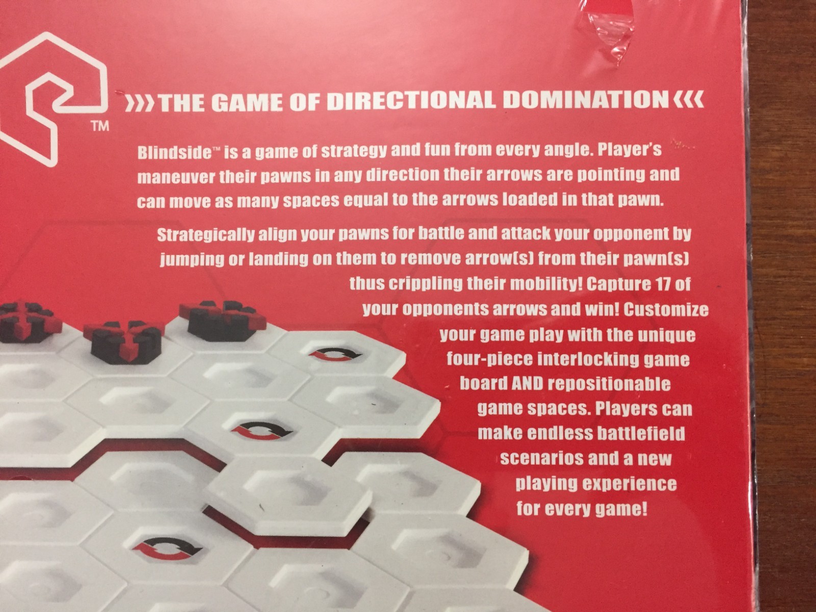 Blindside: The Game of Directional Domination – Board Game by JGD (2011) – New