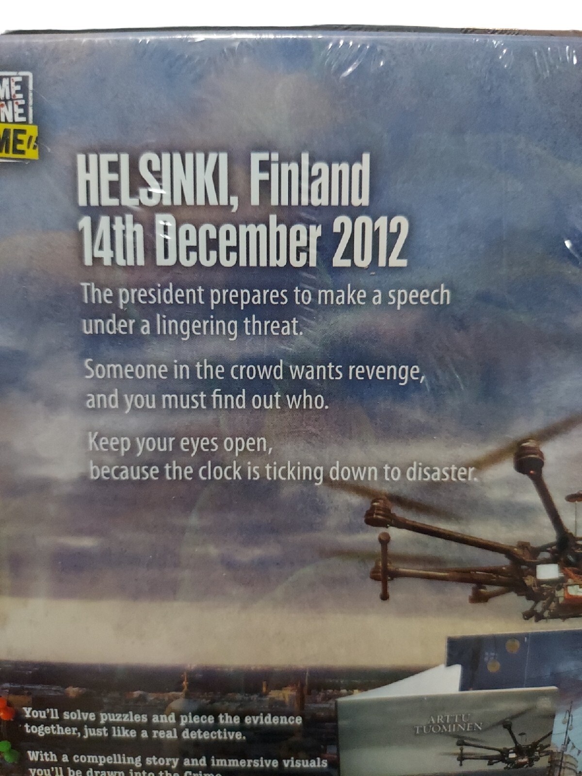 Helsinki 2012 Crime Scene Game – Finland Brand NEW Factory Sealed