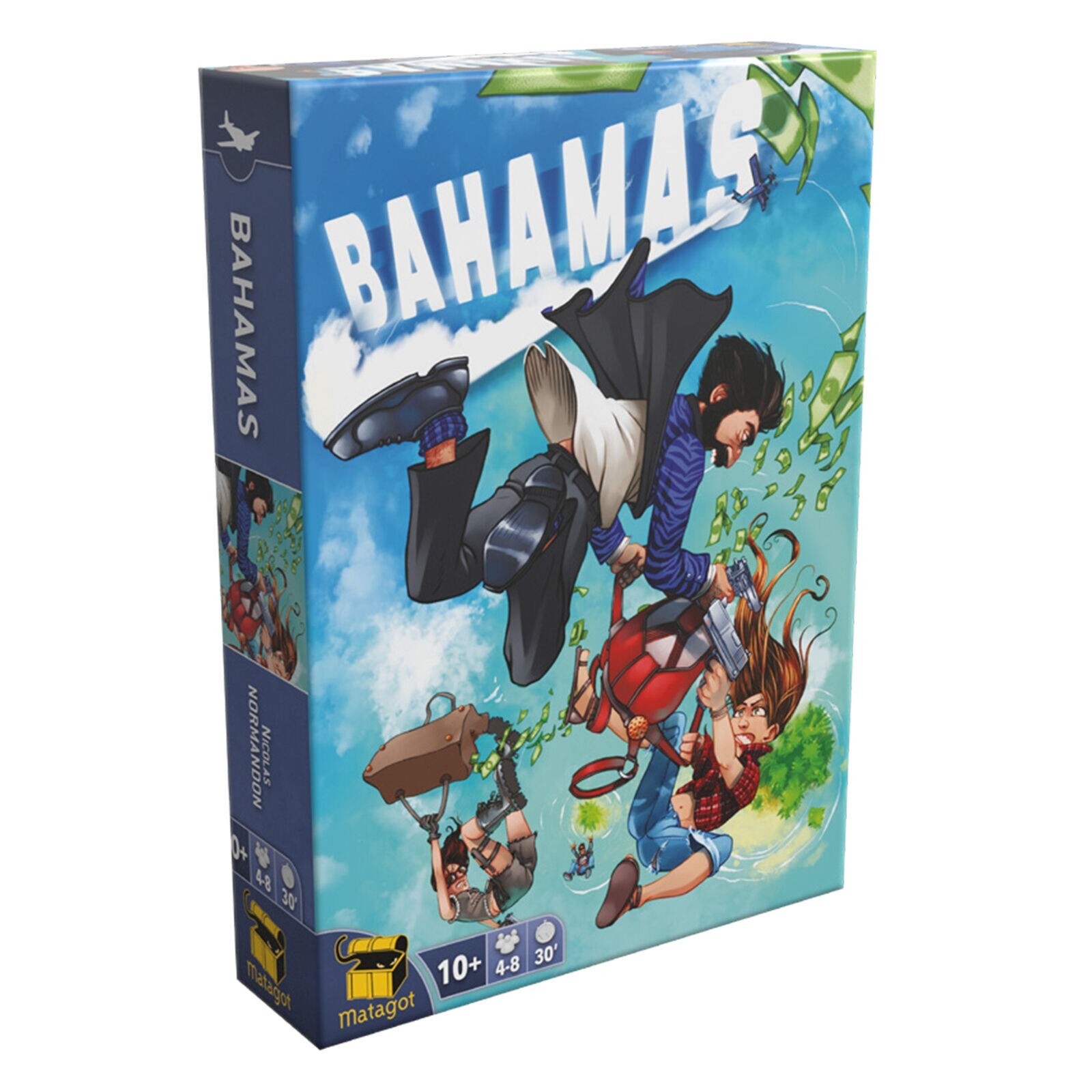 Bahamas – Matagot Board Game – Ages 10+ 4-8 Players