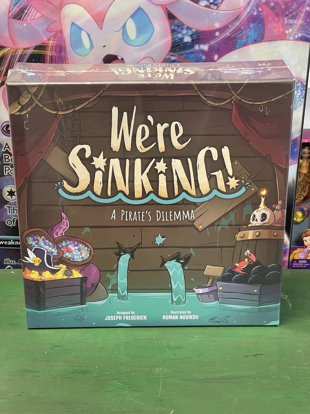 Factory Sealed Ludamus We’re Sinking! Pirates Dilemma family Board Game Night