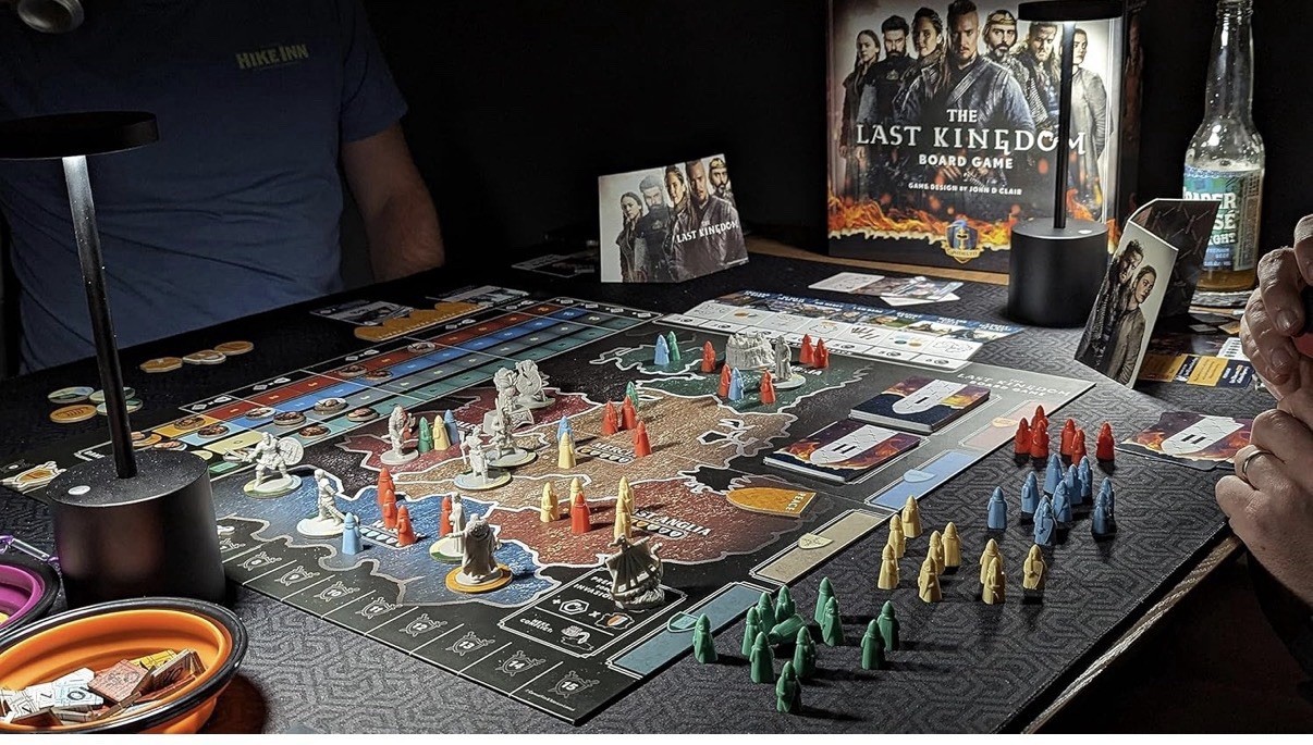 New Sealed The Last Kingdom Board Game By Gamelyn Games Strategy Netflix