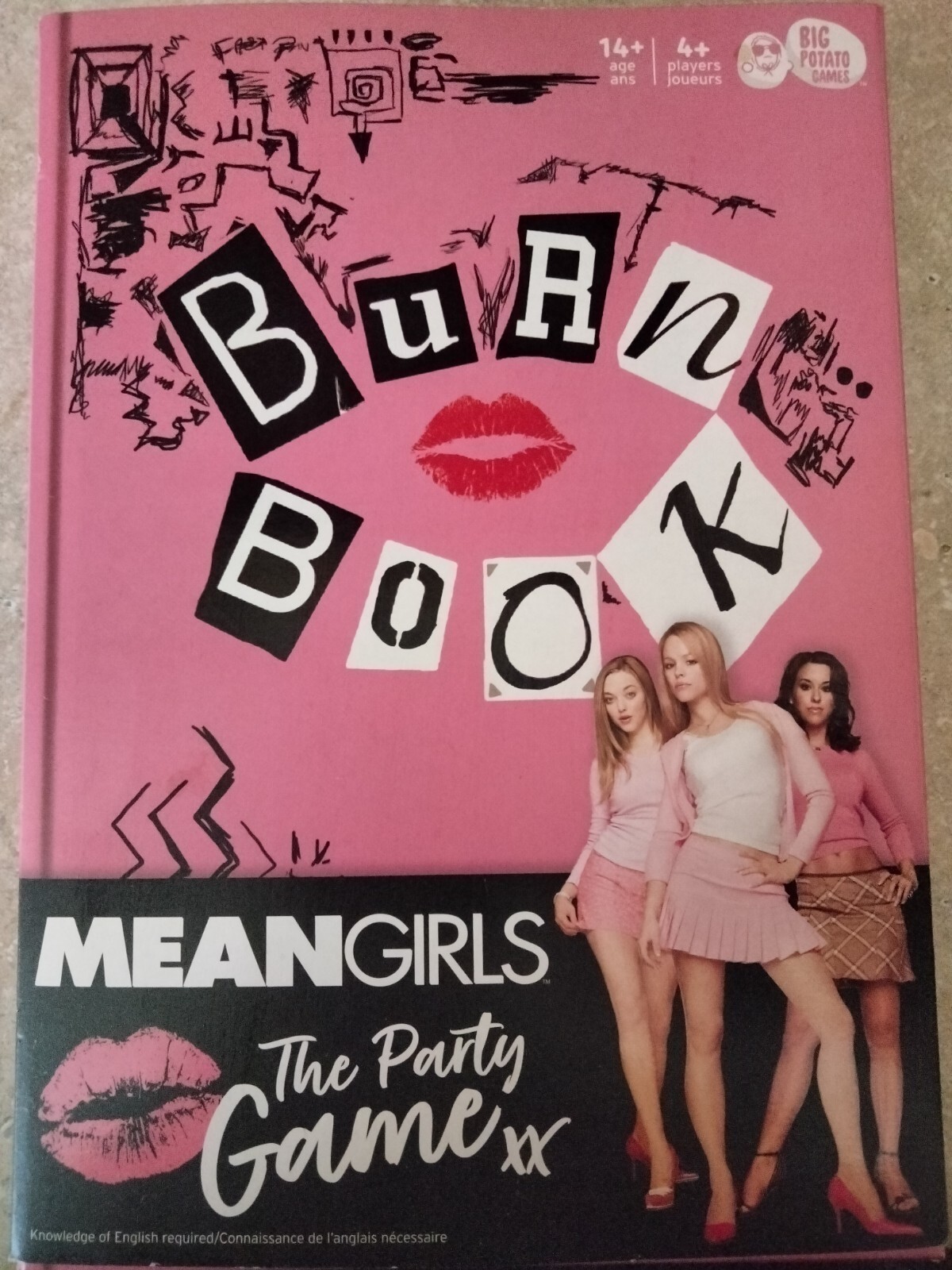 MEAN GIRLS – Burn Book A Party Board Game
