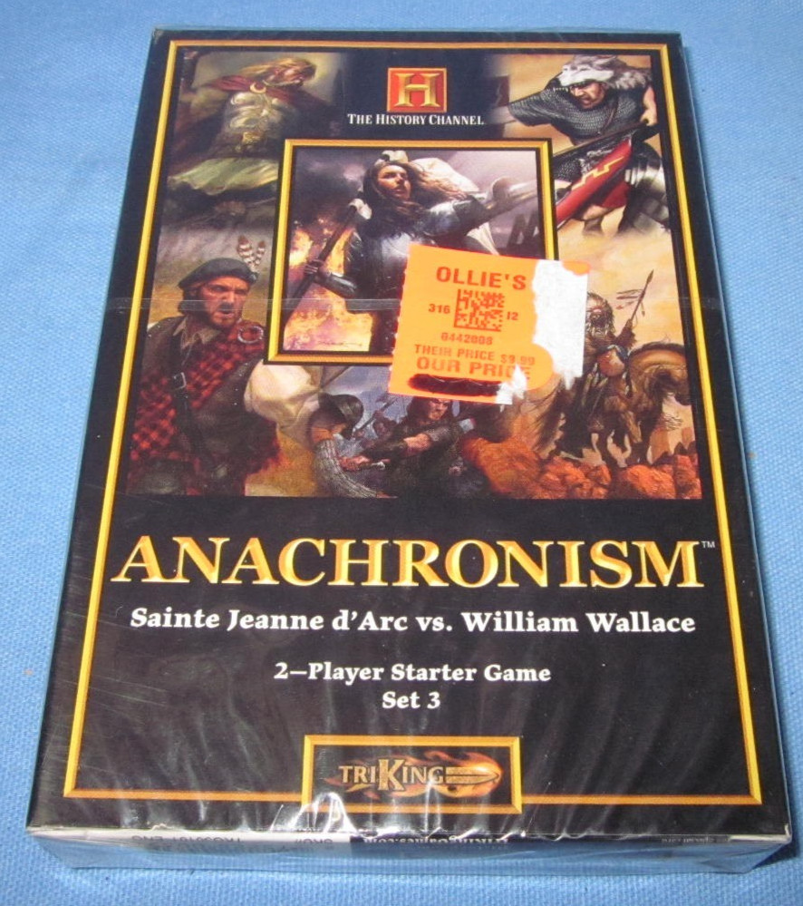 History Channel Game ~ Anachronism, Joan of Arc Vs. William Wallace