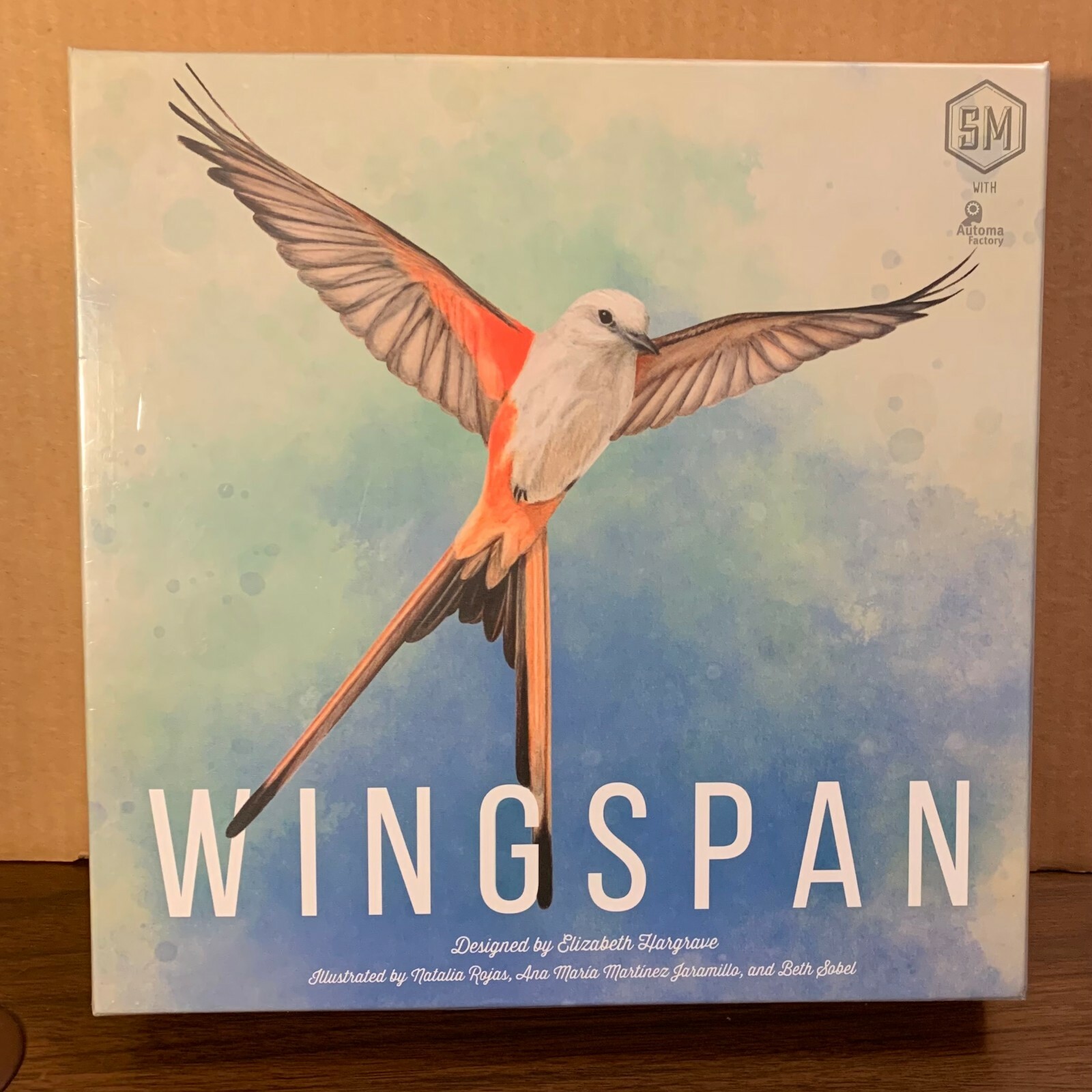 Wingspan – Stonemaier Bird-Collection Engine-Building Board Game -STM910 – NEW