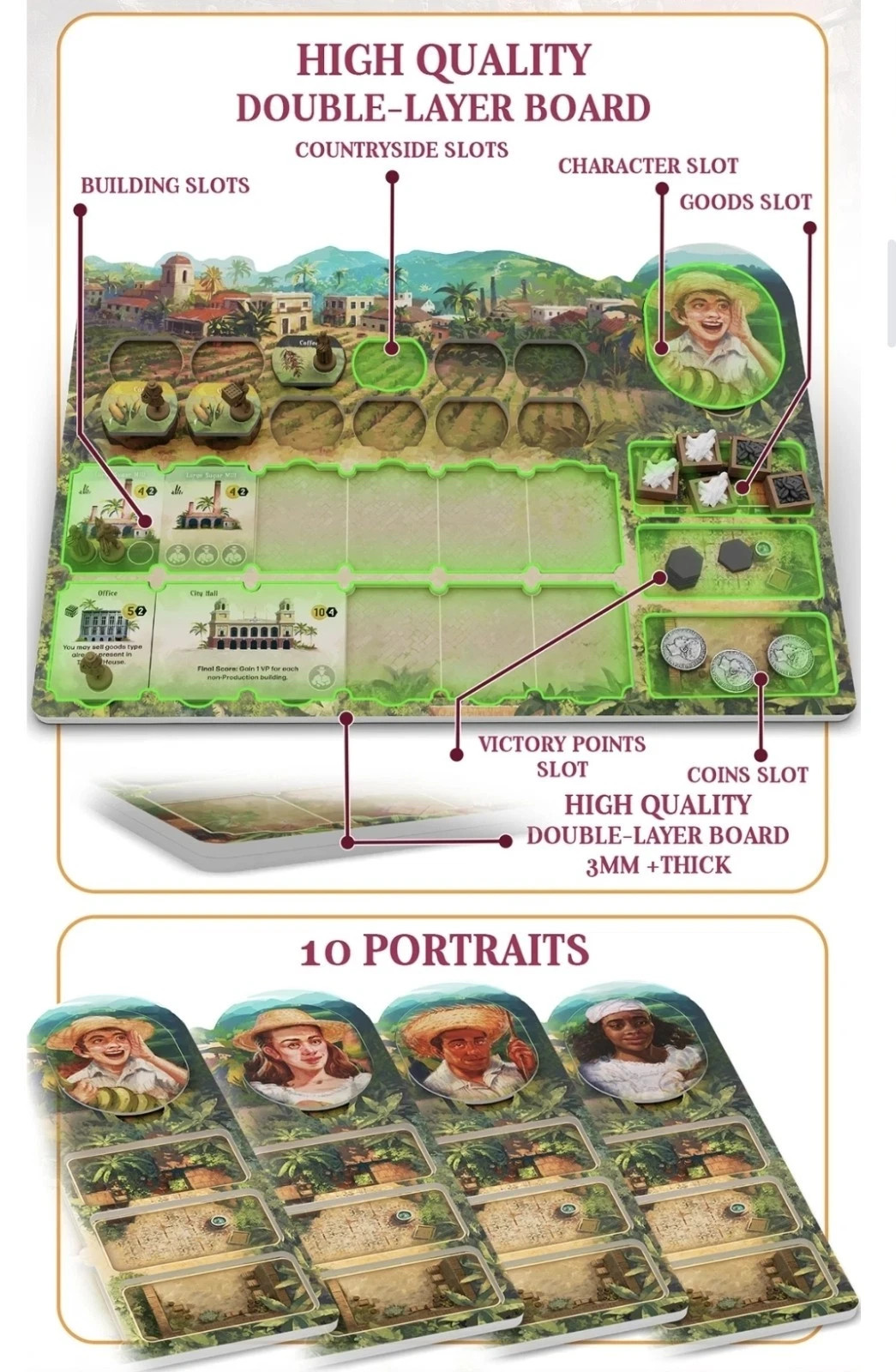 Puerto Rico 1897 Special Edition – Kickerstarter – NEW IN SHRINK – FREE SHIPPING